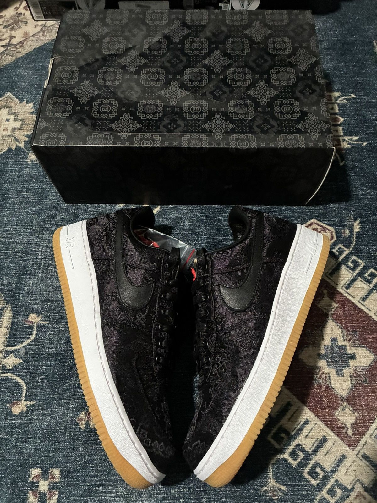 CLOT × Nike Nike Air Force 1 Low Fragment x Clot SKU CZ3986-001 Size US 10 / EU 43 - 1 Thumbnail