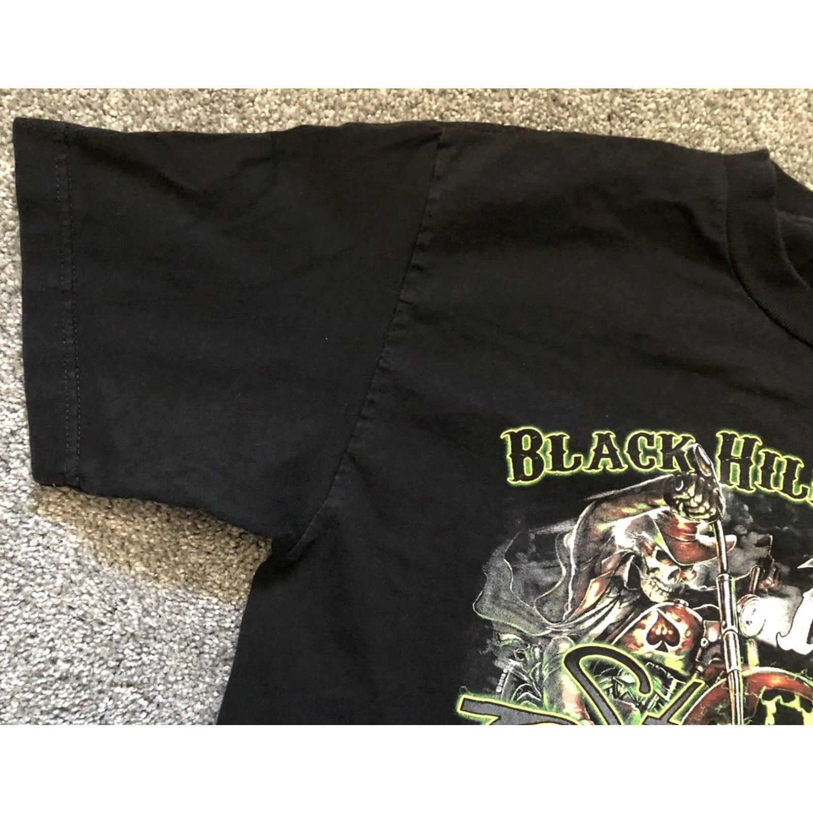 Vintage Alstyle T-Shirt Black 2014 Sturgis Motorcycle Graphic Medium Mens Short Sleeve USA Punk Rock Hipster Grunge Vintage? Size US M / EU 48-50 / 2 - 5 Thumbnail