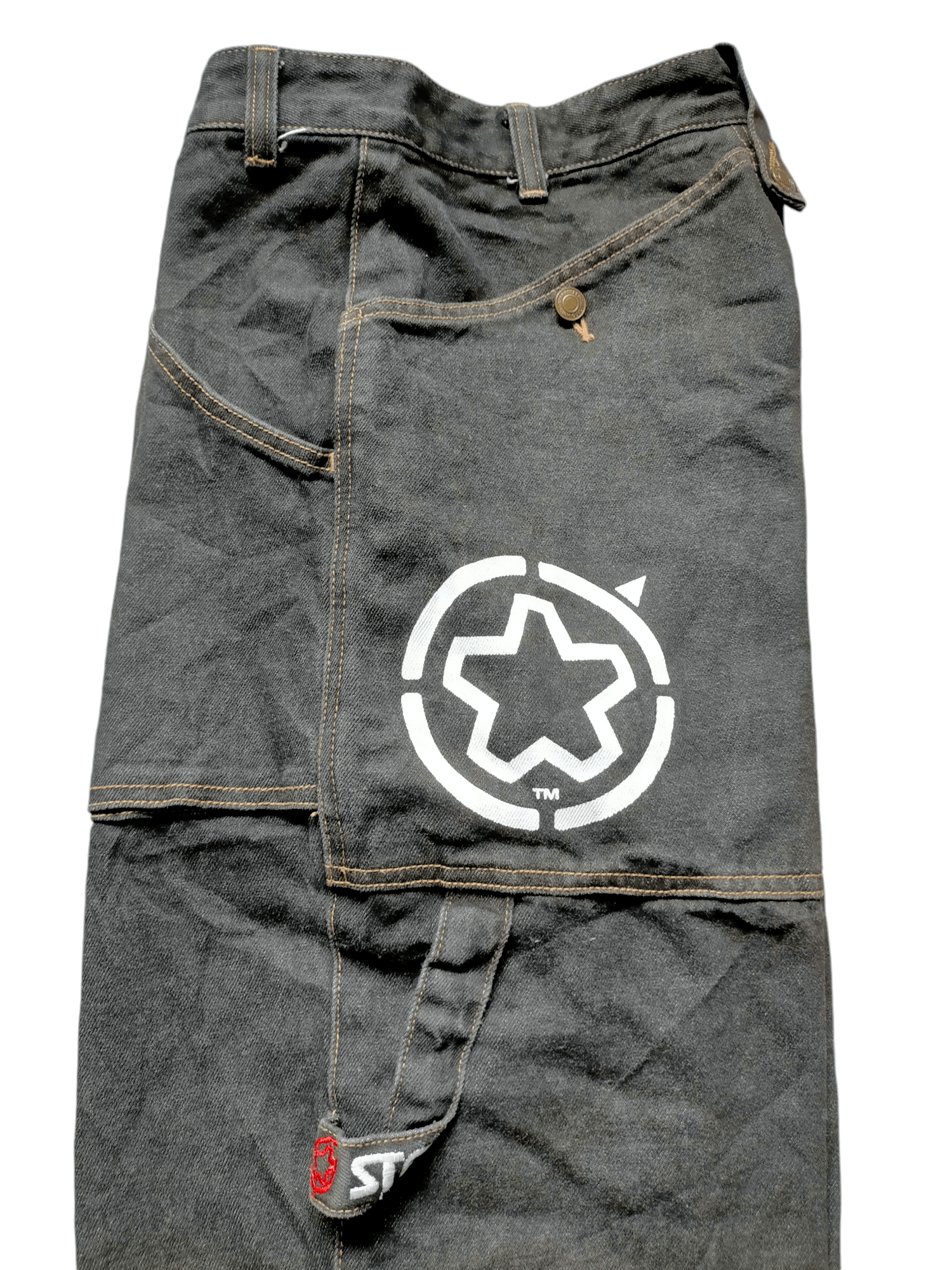 Japanese Brand Vintage Japanese Brand Starnzh Baggy Jeans Size US 32 / EU 48 - 15 Thumbnail