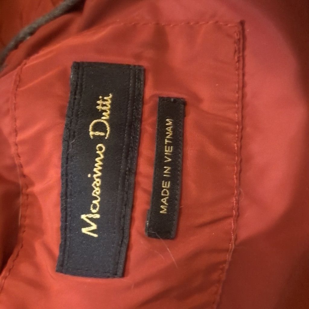Massimo Dutti Massimo Dutti burgundy quilted jacket size XL Size XL / US 12-14 / IT 48-50 - 5 Thumbnail