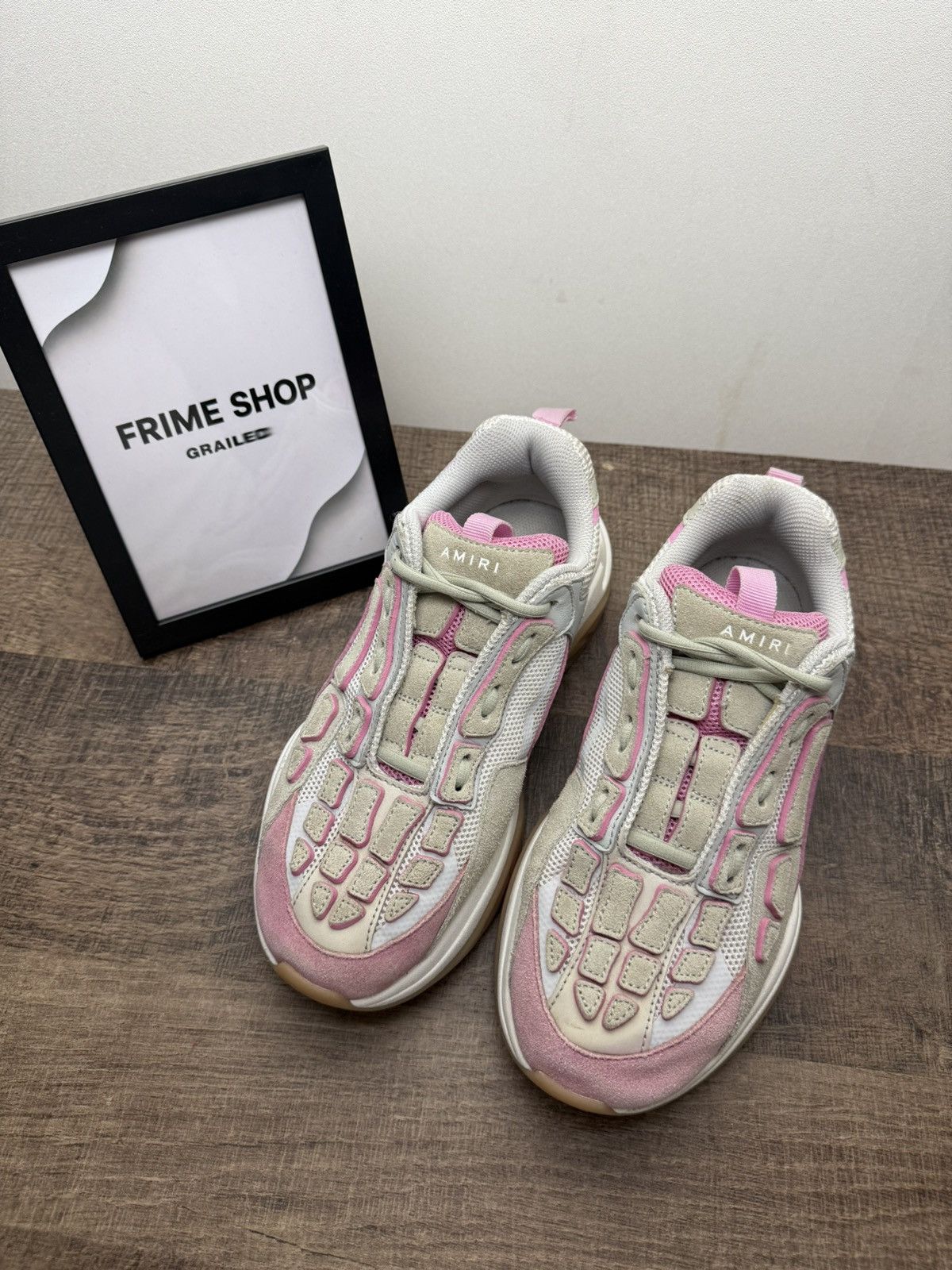 Amiri Amiri Bone Runner Sneakers Size US 8 / IT 38 - 2 Thumbnail