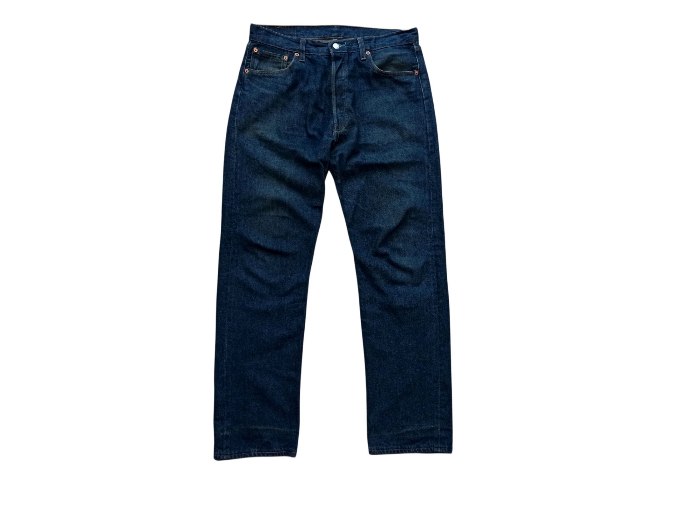 Levi's Vintage 1998 Levi’s 501 Original Fit Jeans Made In USA Size US 34 / EU 50 - 1 Thumbnail