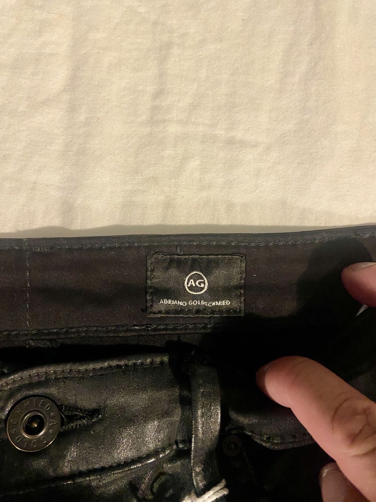 AG Adriano Goldschmied AG wax coated jeans Size 24" / US 00 / IT 34 - 11 Thumbnail