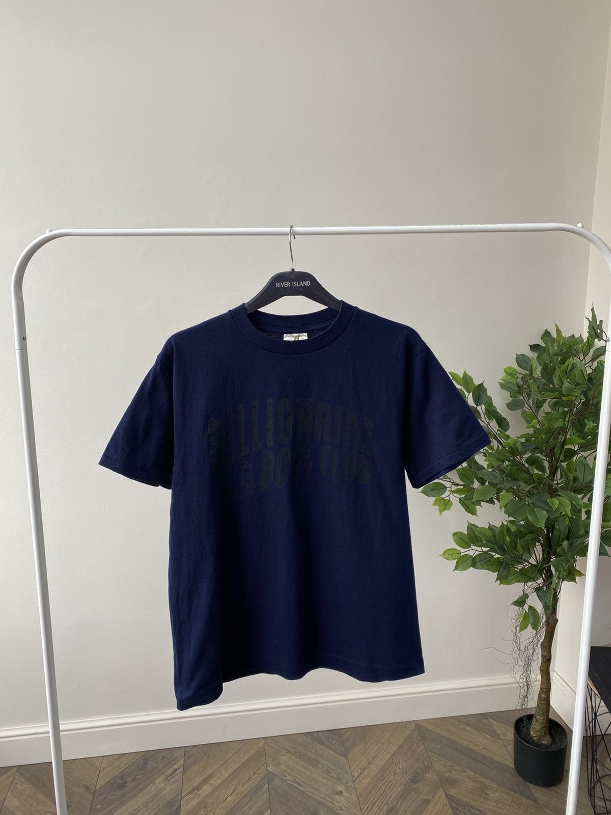 Billionaire Boys Club × Vintage Vintage Billionaire Boys Club Logo Denim Navy Tee Size US M / EU 48-50 / 2 - 2 Thumbnail