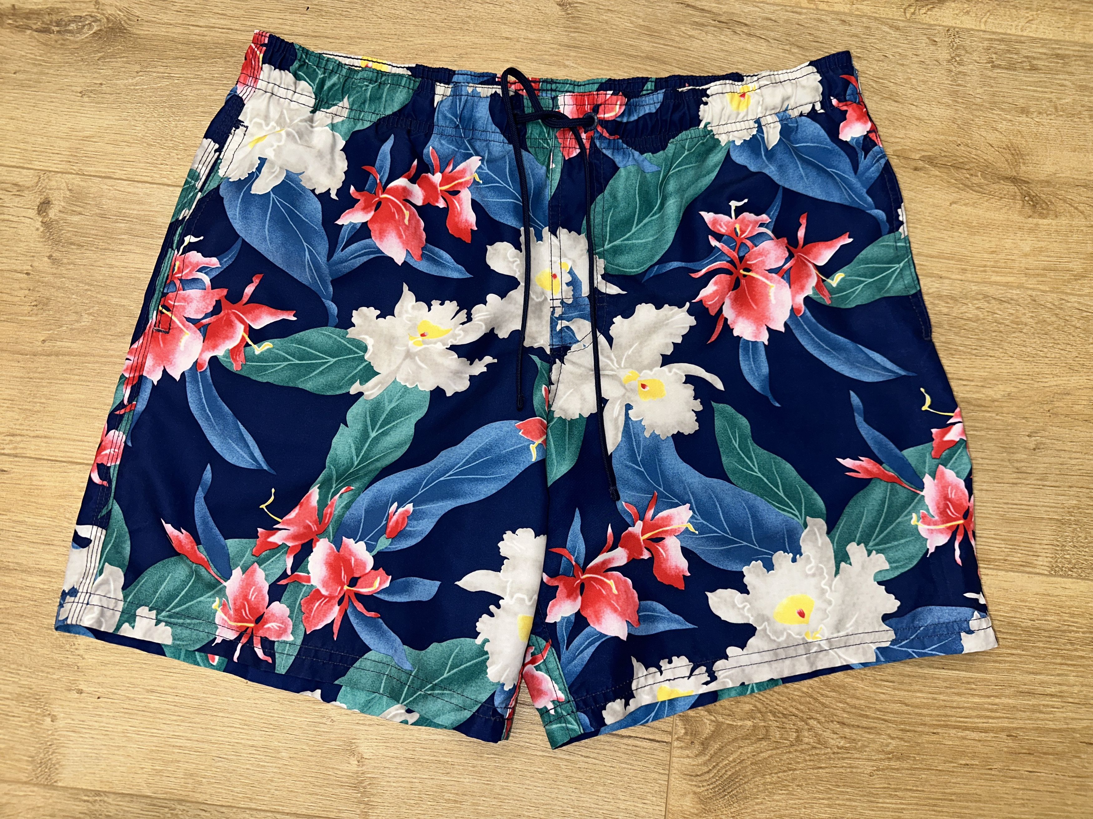 Sundek Floral Sundek M Beach Swim Board Shorts Suit Pockets Size M Size US 32 / EU 48 - 7 Thumbnail