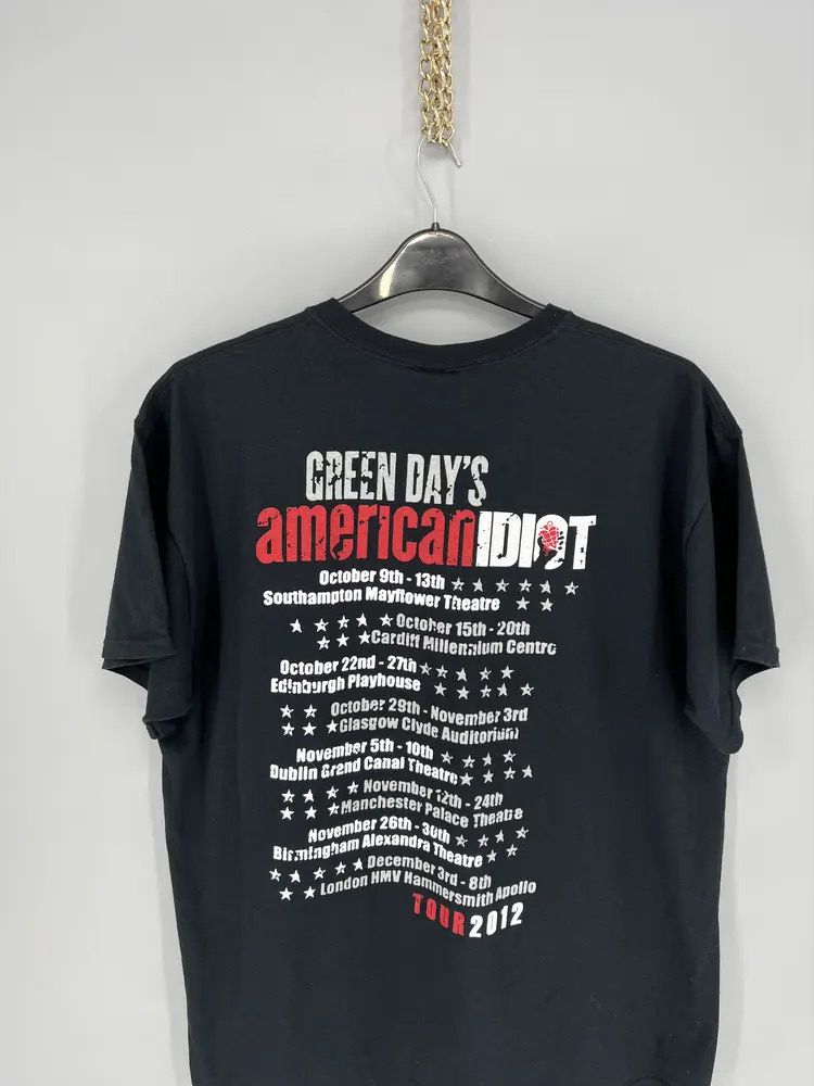 Other Green Day's American Idiot Band T-shirt tour 2012 Size US XL / EU 56 / 4 - 8 Thumbnail