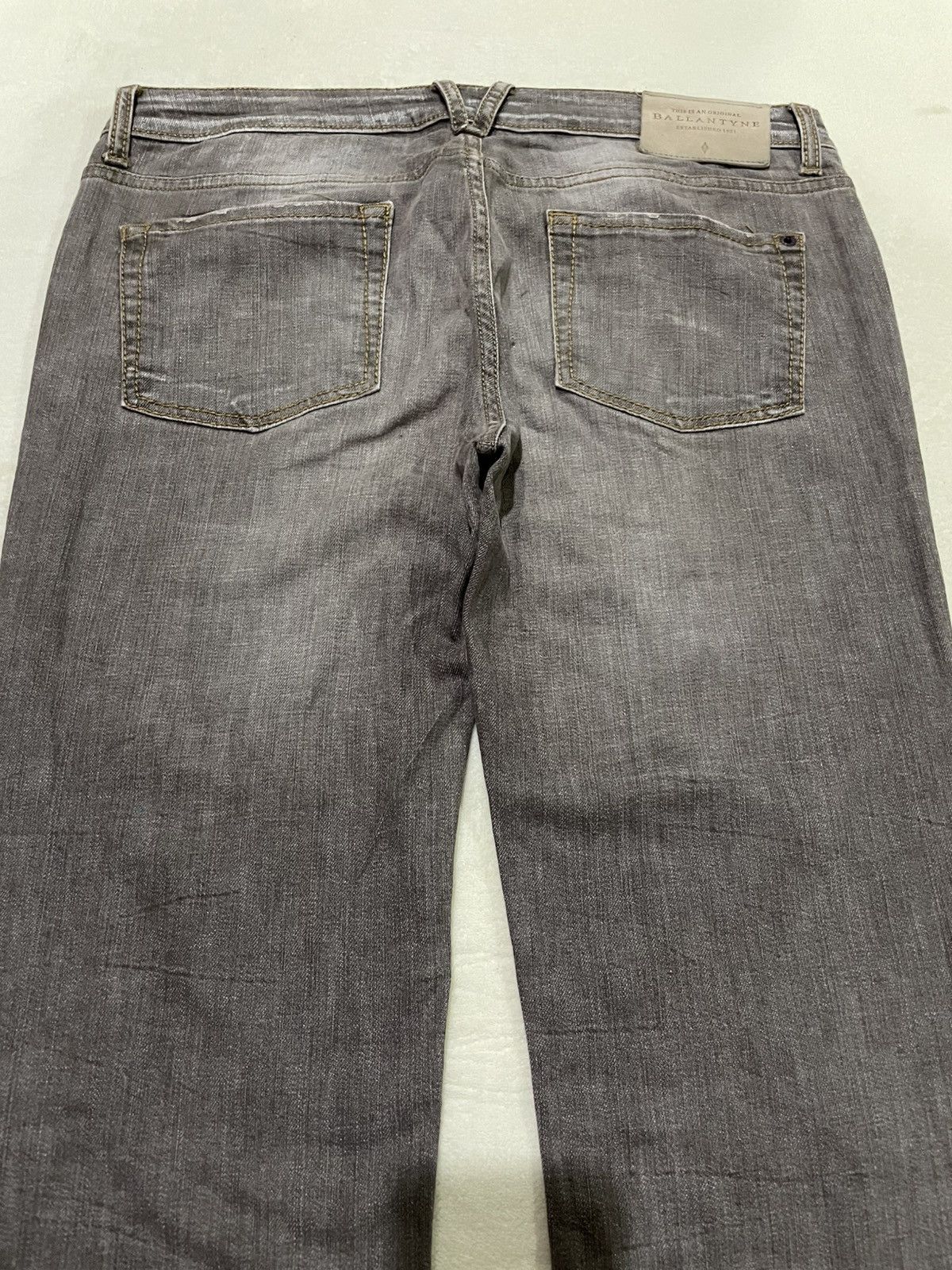 Vintage Vintage Ballantyne Japanese Brand Faded Jeans Size US 33 - 11 Thumbnail