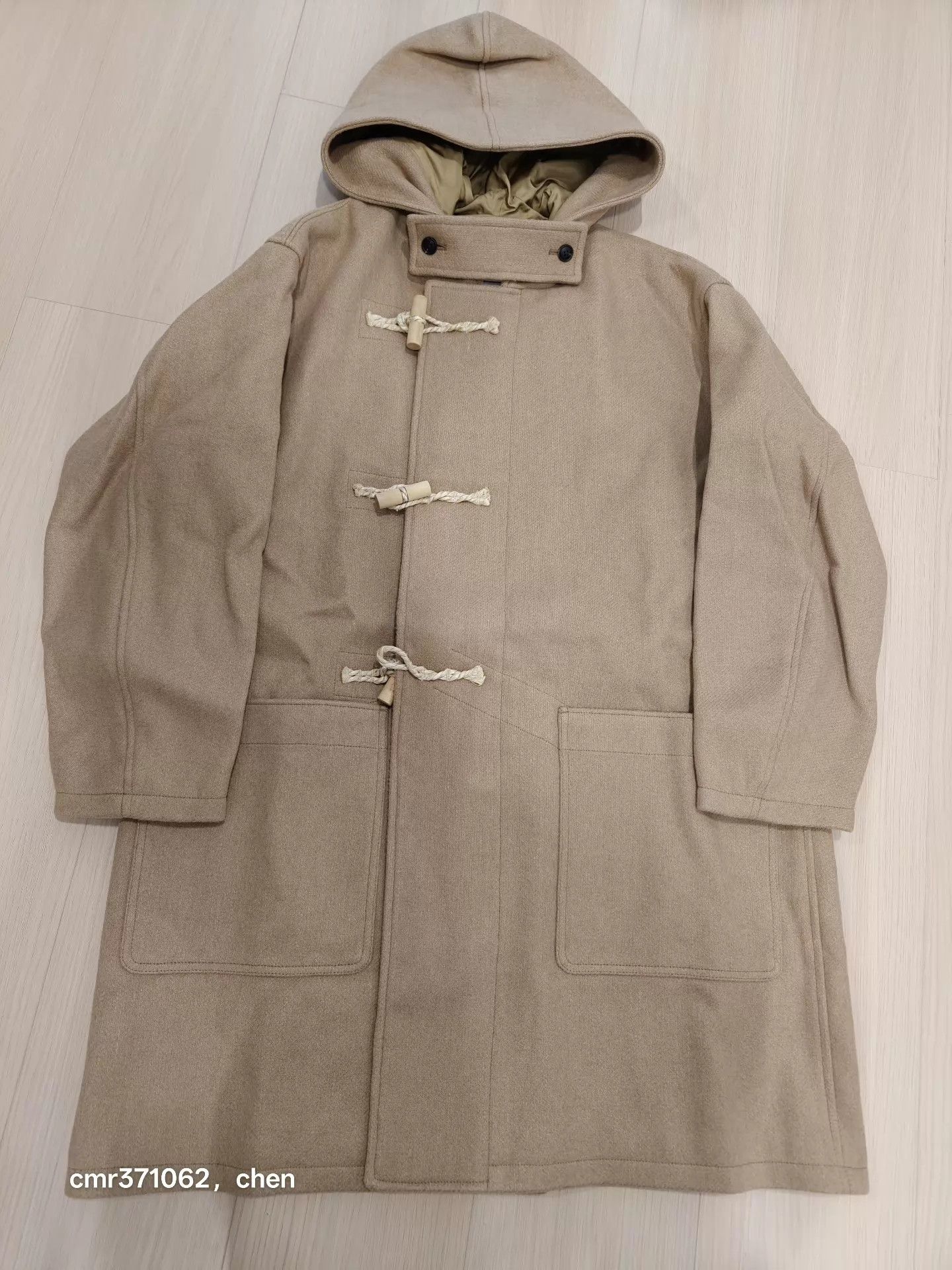 Visvim VISVIM 21AW MILLER CONVOY COAT Camel 1 Hooded Tweed Size US S / EU 44-46 / 1 - 1 Thumbnail