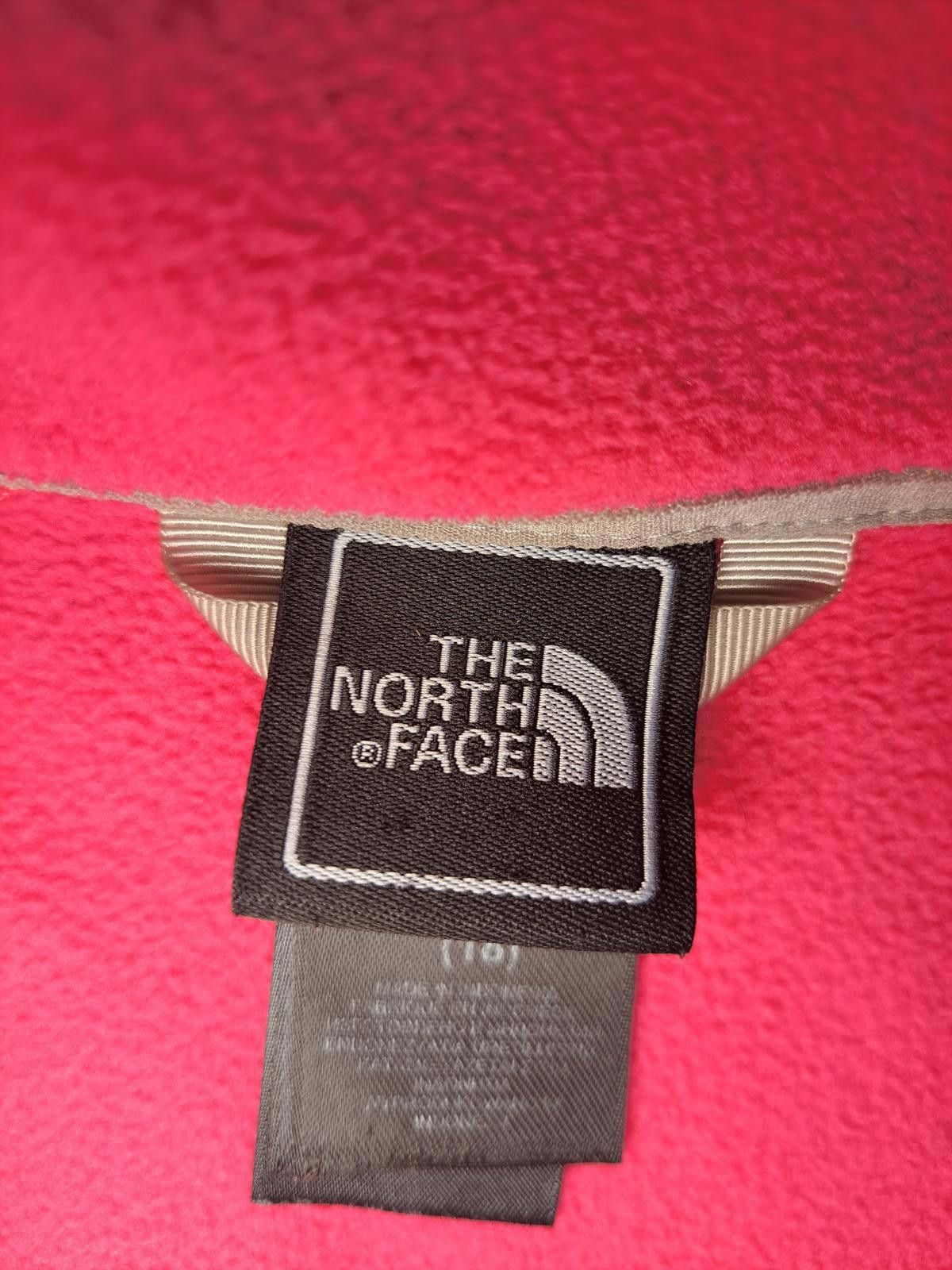 The North Face The North Face Fleece Jacket Girls XL 18 Pink Full Zip Size XL / US 12-14 / IT 48-50 - 3 Thumbnail
