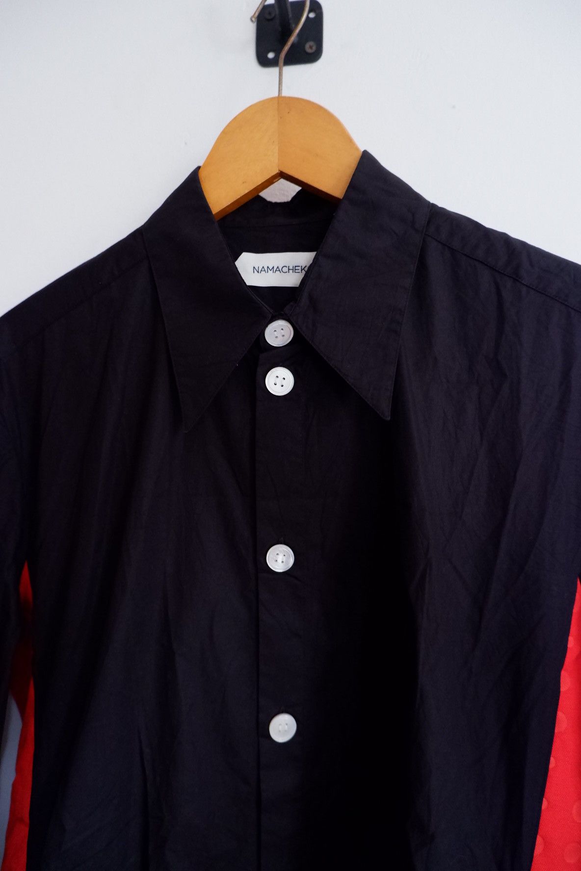 Namacheko NAMACHEKO Side Panel Trevira Button Down Shirts Size US M / EU 48-50 / 2 - 3 Thumbnail