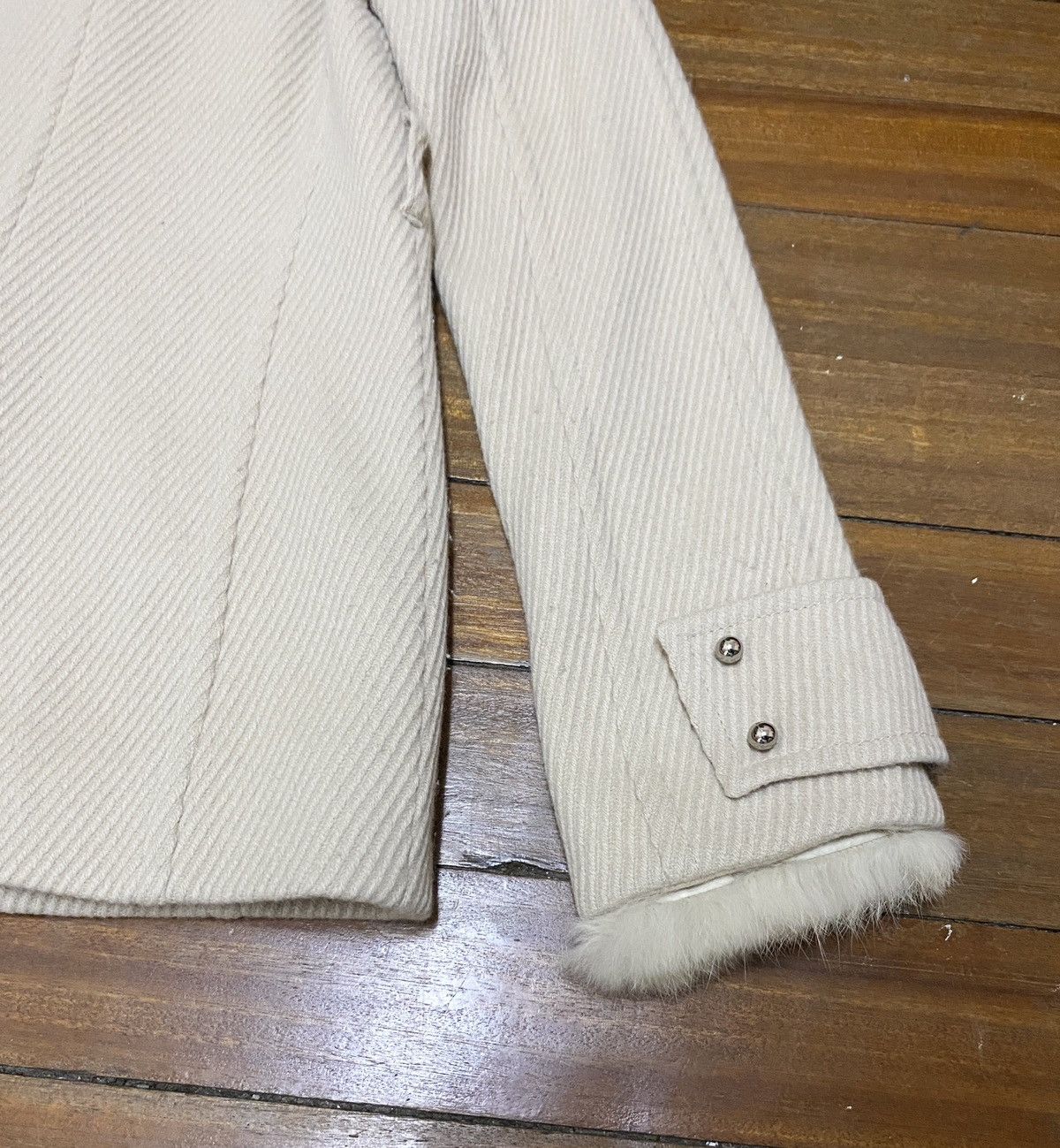 Calvin Klein × Designer Rare Design Brand Calvin Klein Fur Couduroy Jacket 2000s Size US M / EU 48-50 / 2 - 8 Thumbnail
