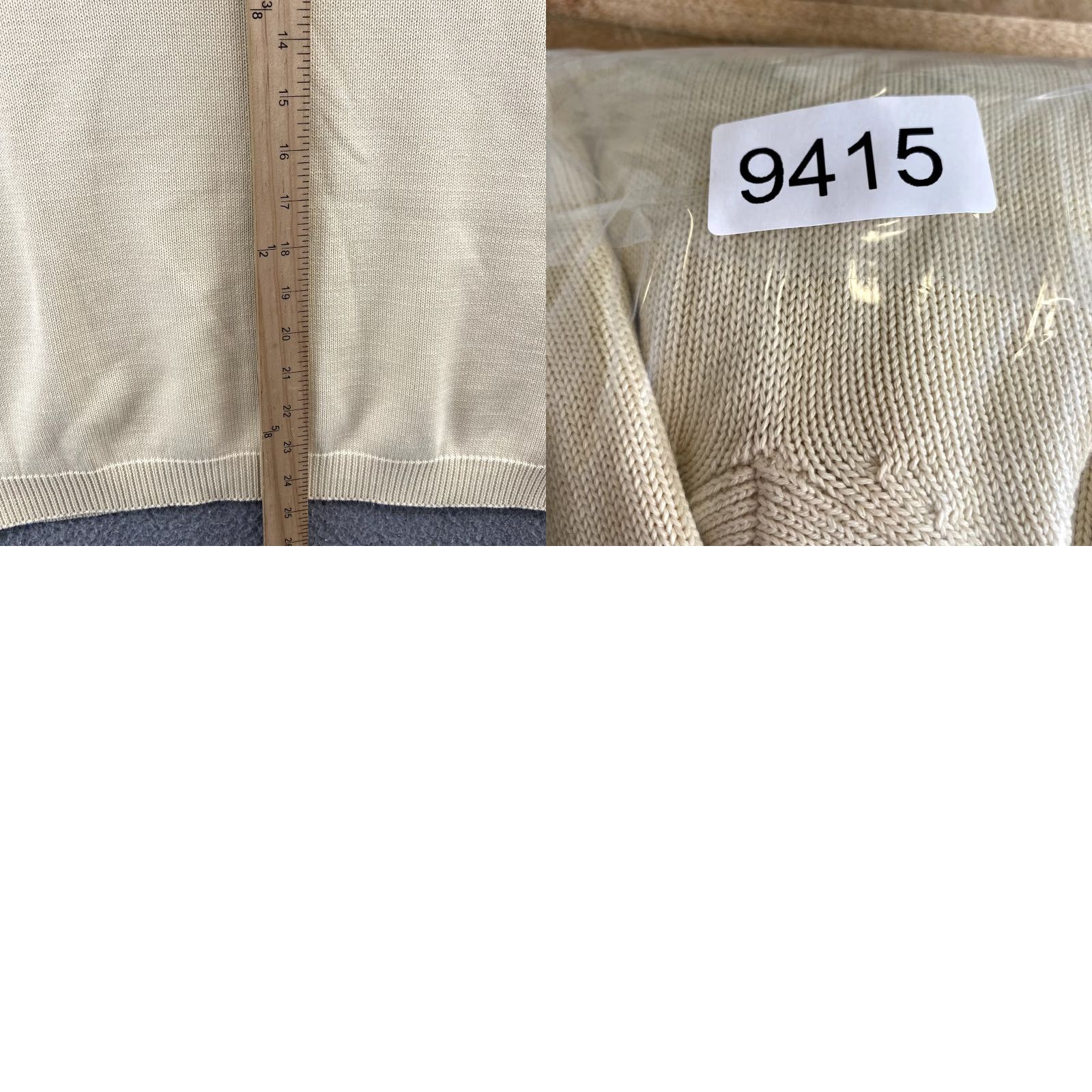 Brooks Brothers Brooks Brothers Sweater Mens Large Oversized Preppy Academia 90s Office Pullover Knit V-Neck Beige - Mens - Size L Size US L / EU 52-54 / 3 - 9 Thumbnail