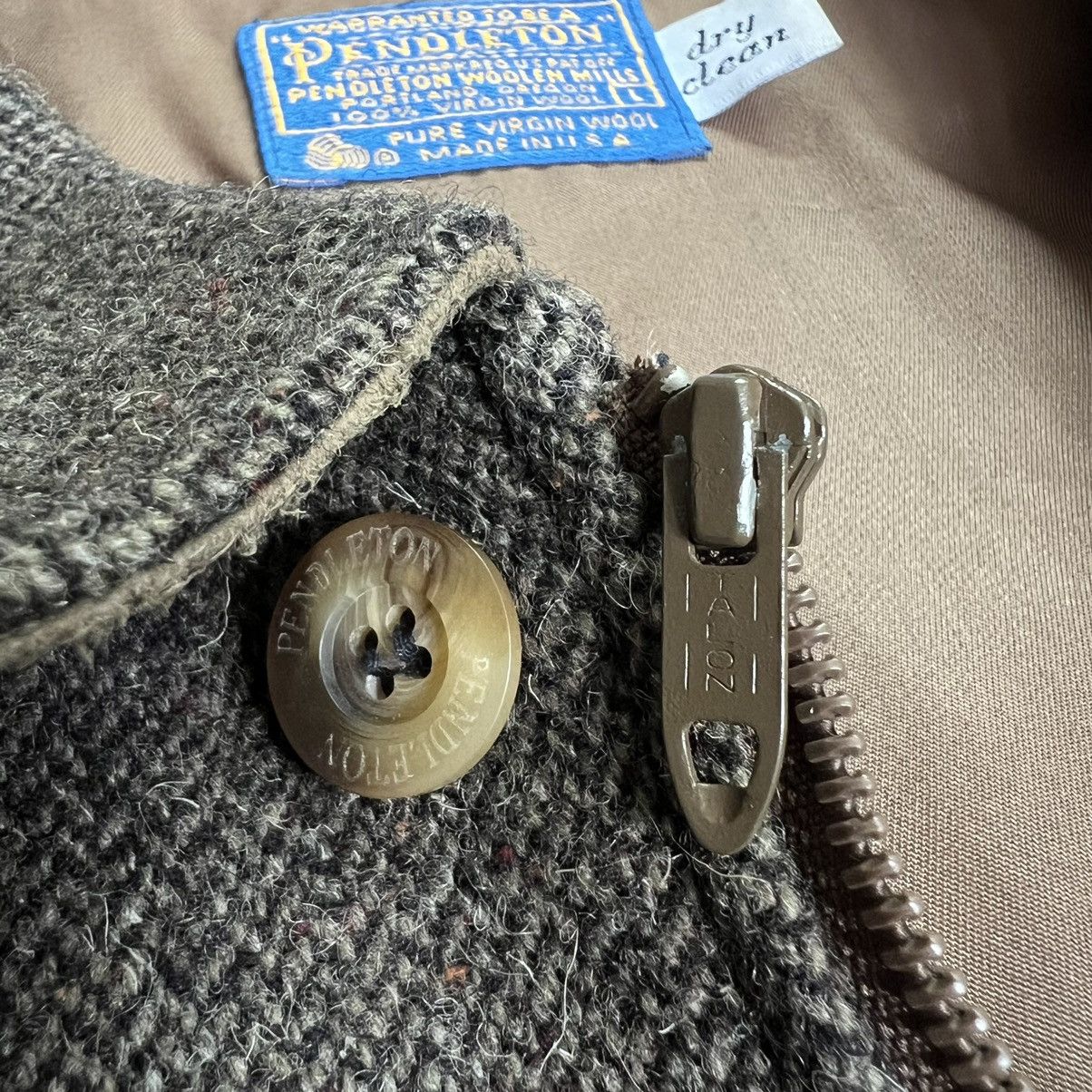 Pendleton × Vintage Vintage 90’s Pendleton Virgin Wool 🇺🇸 A-2 Jacket Size US L / EU 52-54 / 3 - 6 Thumbnail