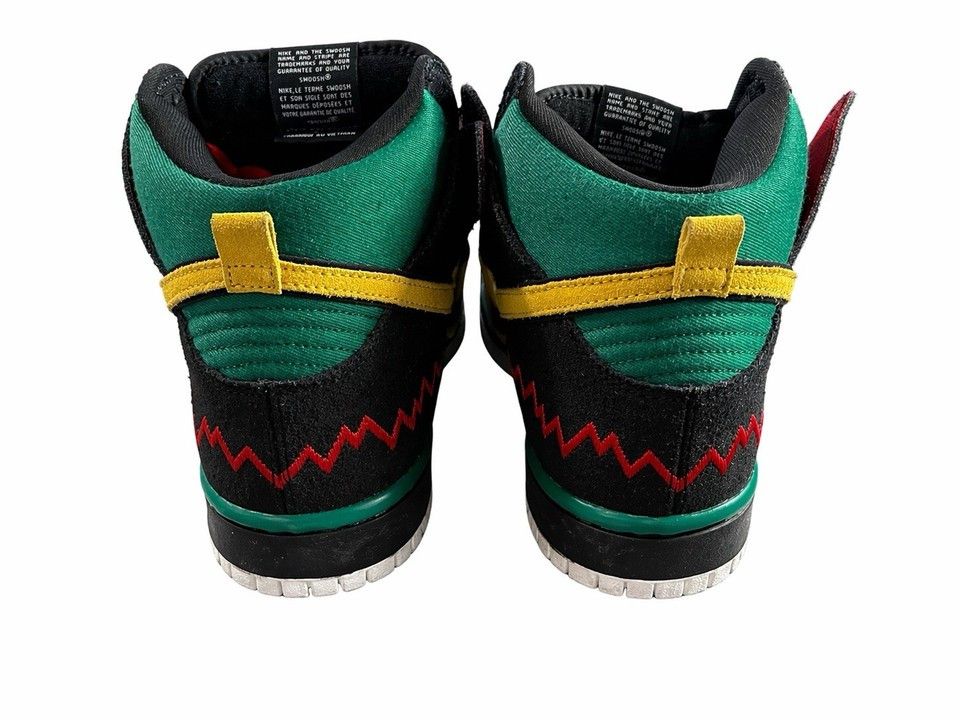 Nike SB Nike SB Dunk High MC Rad 2008 Black Multi 554673-071 SZ 9 Size US 9 / EU 42 - 3 Thumbnail