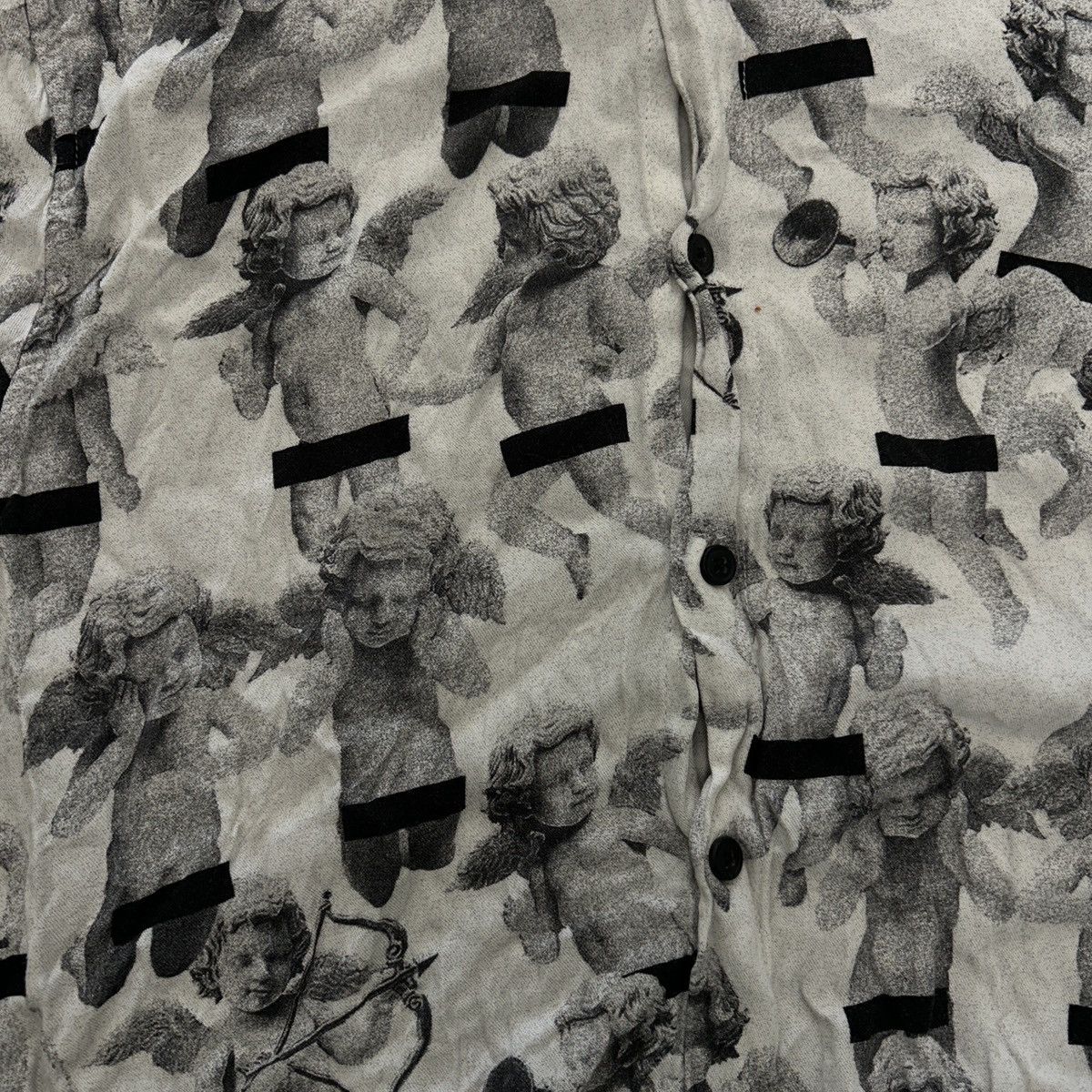 Ksubi Ksubi “Cherub Print” Short Sleeve Shirt Size US S / EU 44-46 / 1 - 2 Thumbnail