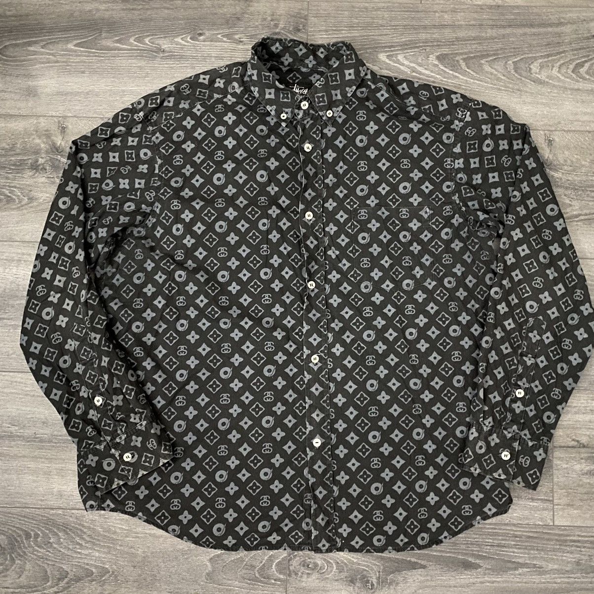 Stussy Stussy LV Monogram Vintage Shirt | Grailed