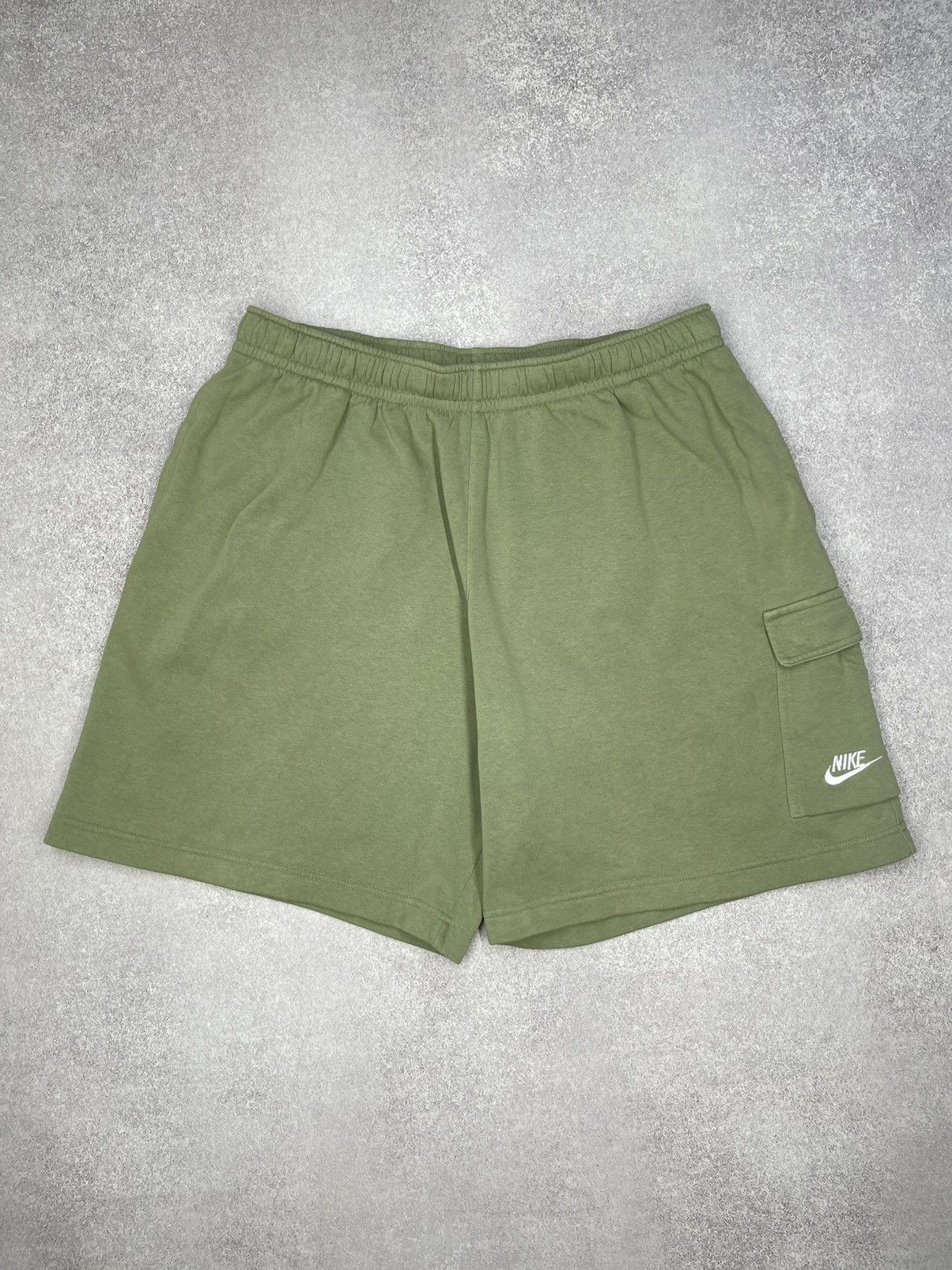 Jordan Brand Mens Nike Cargo Shorts Green Drill Y2K ACG TN Size US 36 / EU 52 - 3 Thumbnail
