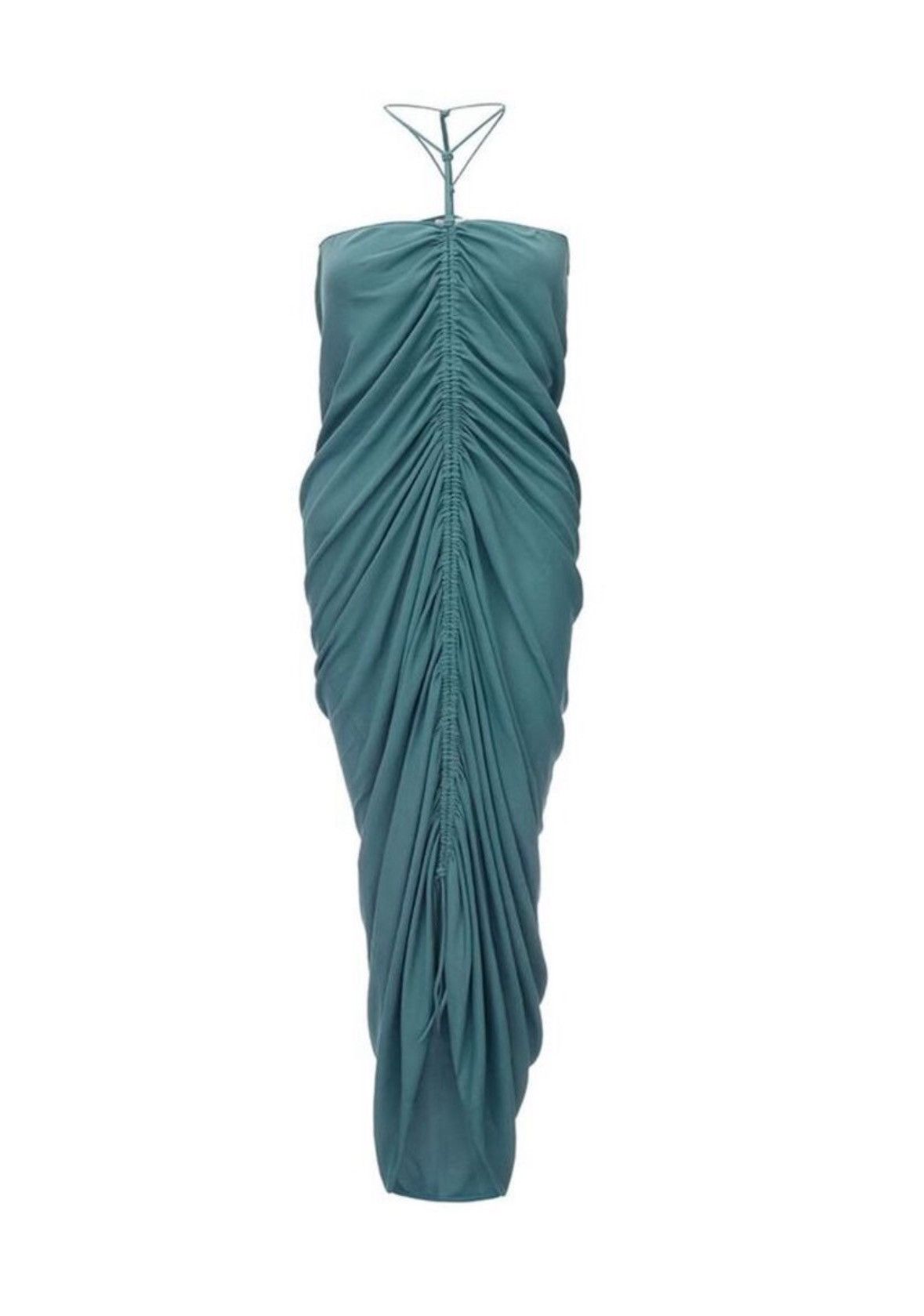 Bottega Veneta NWT Authentic Bottega Veneta Mini Dress Emerald Green in S Size S / US 4 / IT 40 - 1 Thumbnail