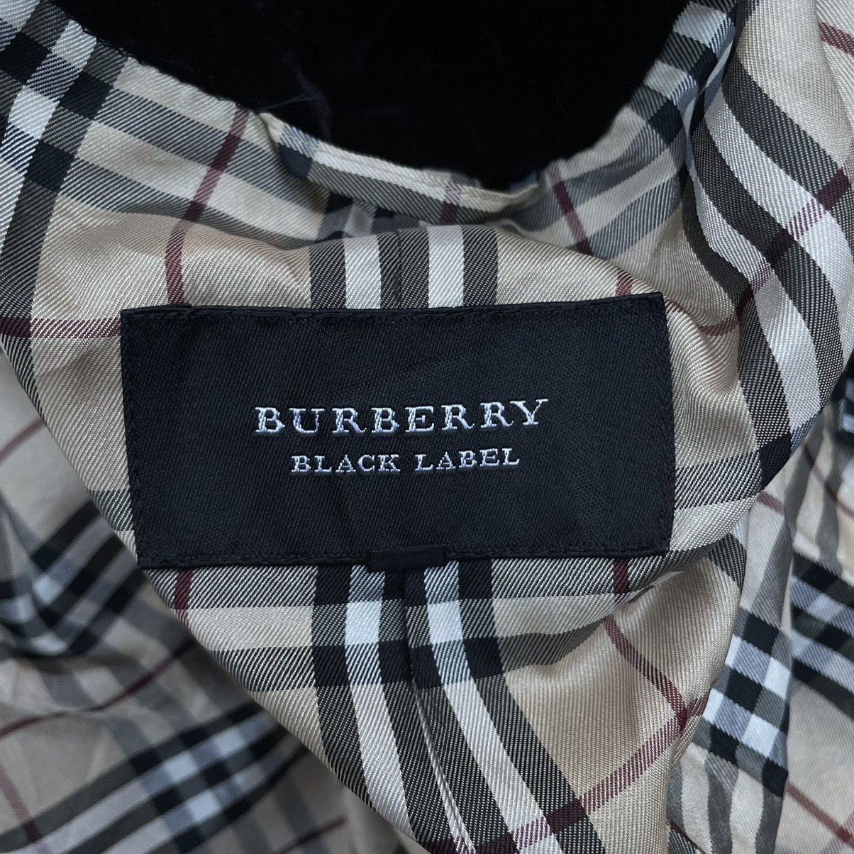 Burberry BURBERRY LINED NOVA CHECK VELVET BLAZER COAT JACKET Size US M / EU 48-50 / 2 - 10 Thumbnail