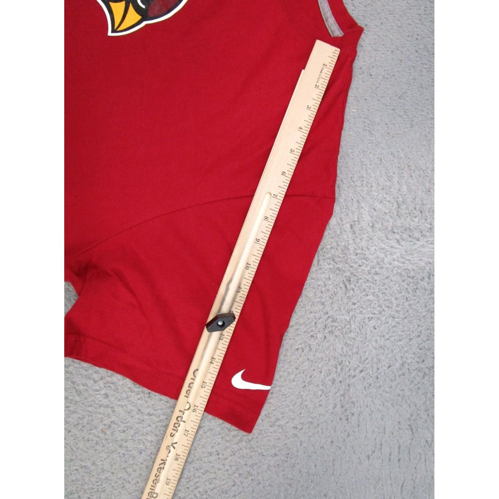 Nike Nike Shirt Mens 3XL Red NFL Team Apparel Arizona Cardinals Logo Graphic Size Size US XXL / EU 58 / 5 - 7 Thumbnail