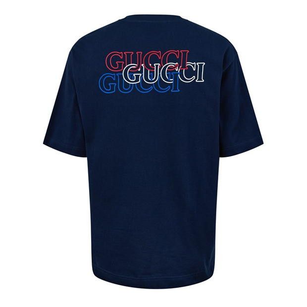 Gucci GUCCI Gucci Logo Print T-Shirt Size US L / EU 52-54 / 3 - 6 Thumbnail