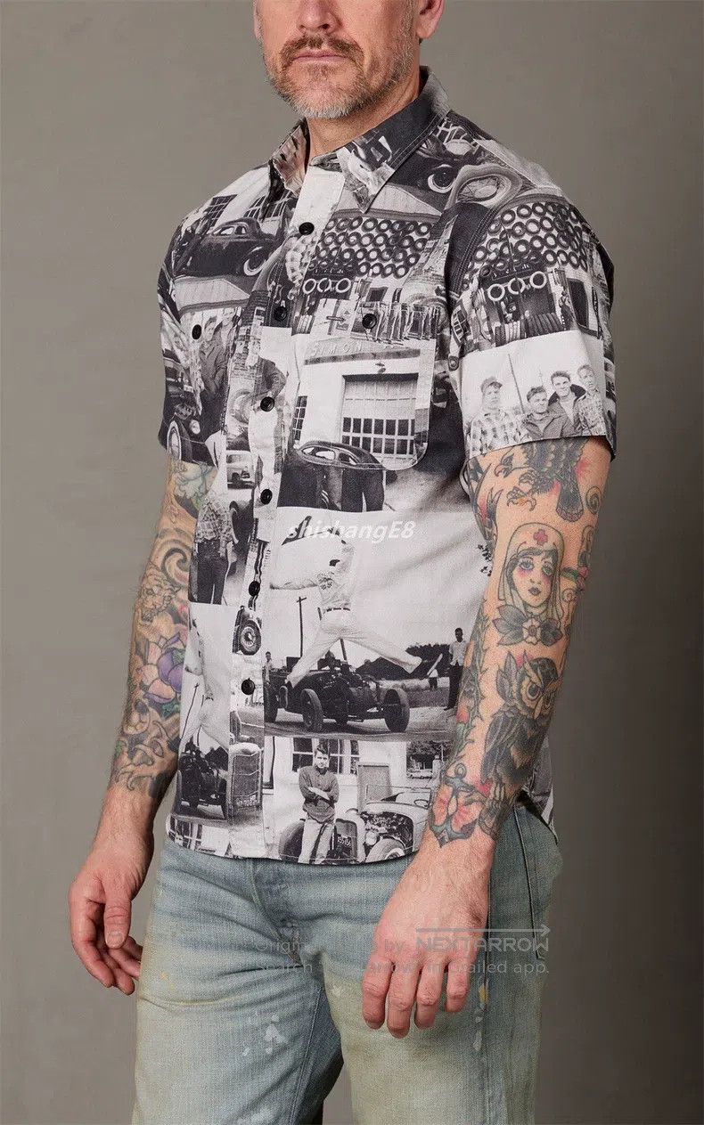 RRL Ralph Lauren RRL Ralph Lauren Printed short-sleeved shirt Size US S / EU 44-46 / 1 - 1 Thumbnail