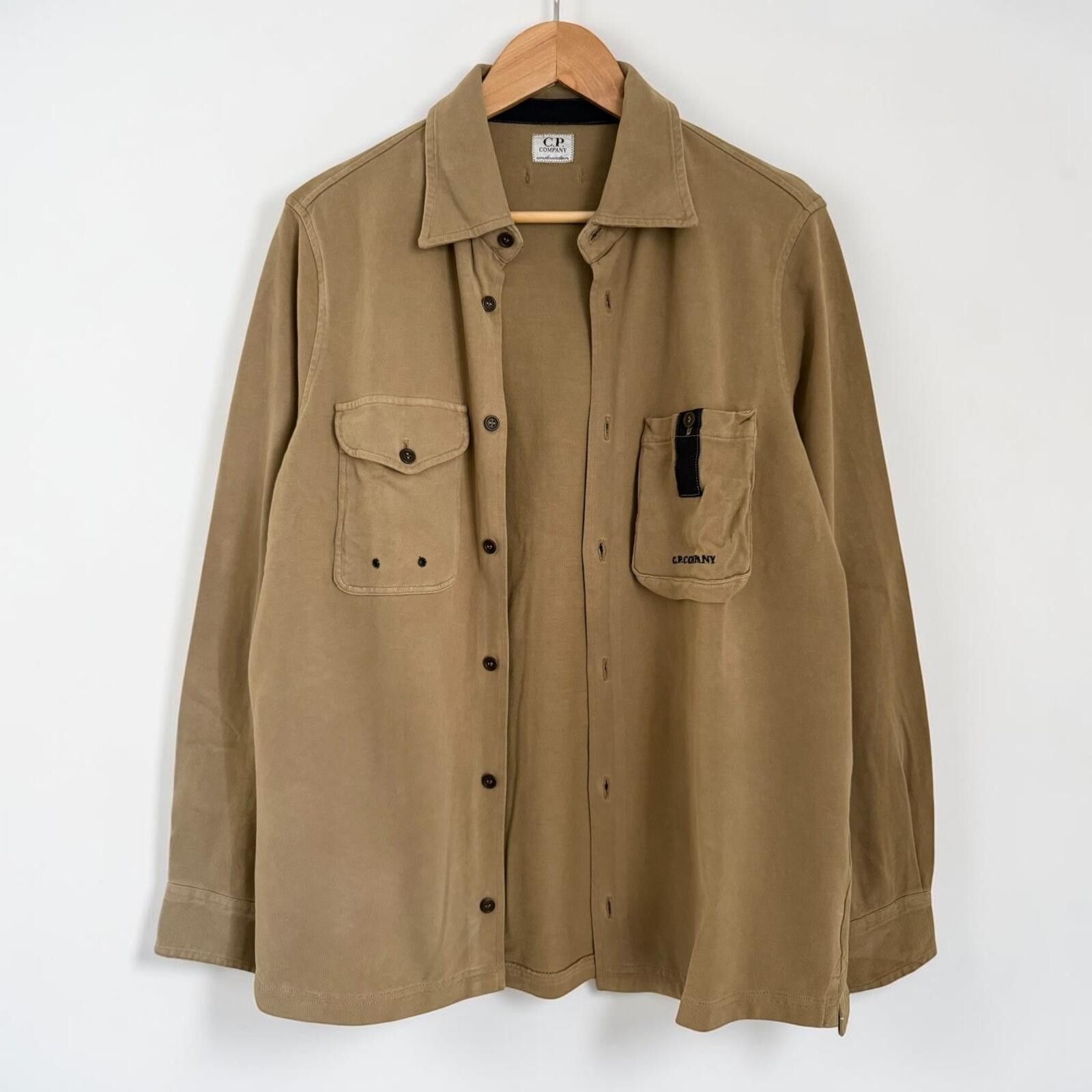 C.P. Company C.P. Company AW2006 Moleskin Cotton Military Shirt Size US S / EU 44-46 / 1 - 1 Thumbnail