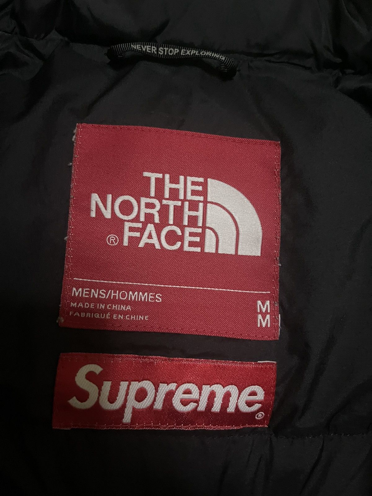 Supreme × The North Face Supreme tnf north face red bamn by any means nuptse jacket Size US M / EU 48-50 / 2 - 5 Thumbnail