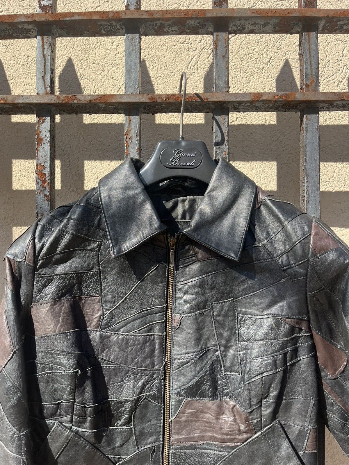 Other Leather patchwork jacket Size S / US 4 / IT 40 - 4 Thumbnail