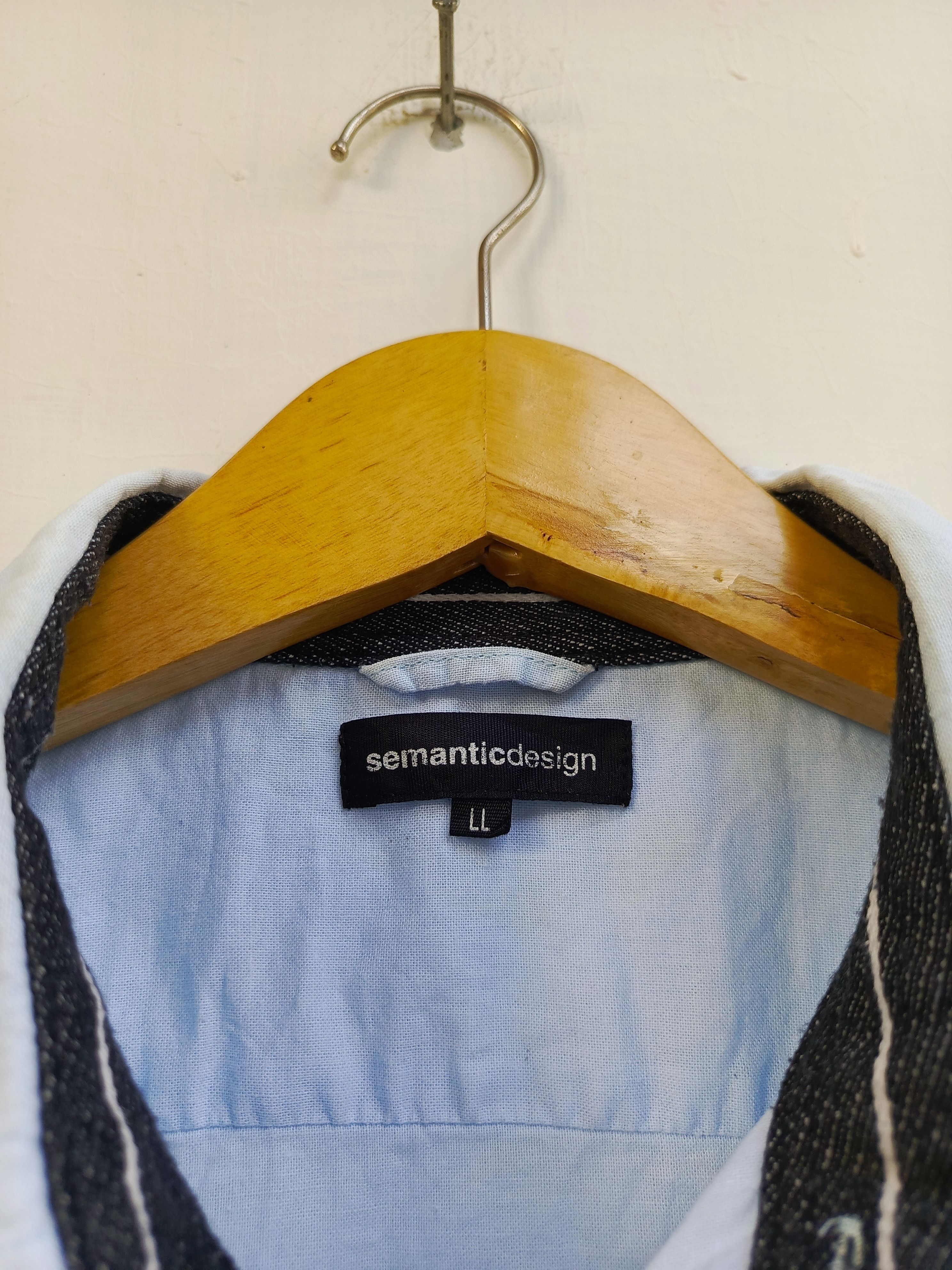 semanticdesign Semantic Design Japan Short Sleeve Shirt – Minimal Casual Size US L / EU 52-54 / 3 - 3 Thumbnail