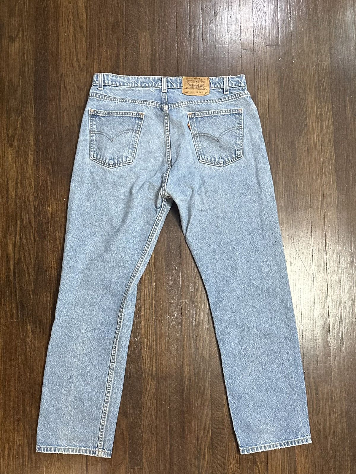 Levi's Vintage Clothing Vintage Levis Orange Tab 505 38x32 Size US 38 / EU 54 - 4 Thumbnail