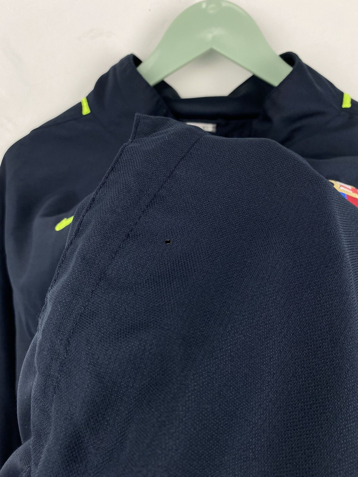 Nike Barcelona 2007 2008 Soccer Track Jacket PSG Messi Juventus Size US XL / EU 56 / 4 - 6 Thumbnail