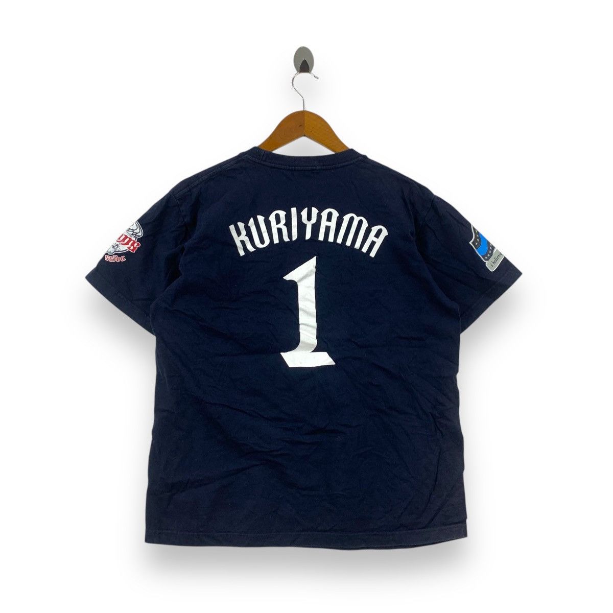 Vintage Vintage SAITAMA SEIBU LIONS Baseball Kuriyama Tee Shirt Size US L / EU 52-54 / 3 - 6 Thumbnail