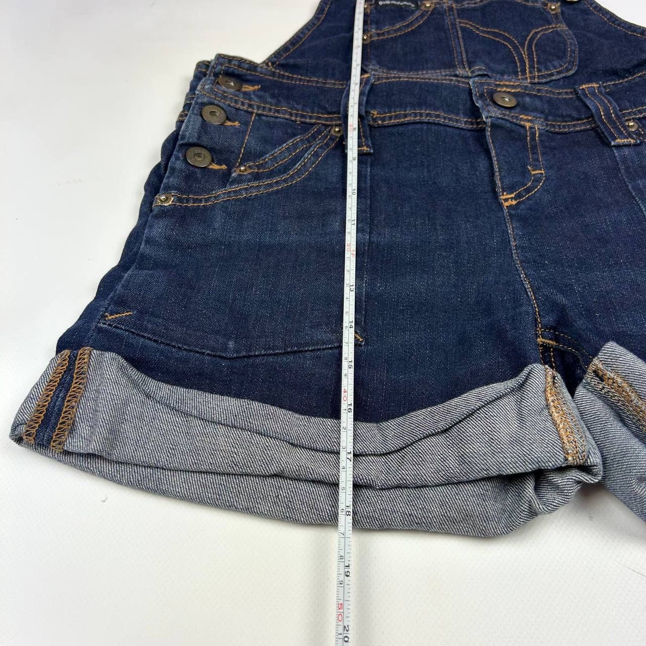 Dolce & Gabbana VINTAGE DOLCE & GABBANA DENIM OVERALLS SUIT SHORTS Size 27" / US 4 / IT 40 - 8 Thumbnail