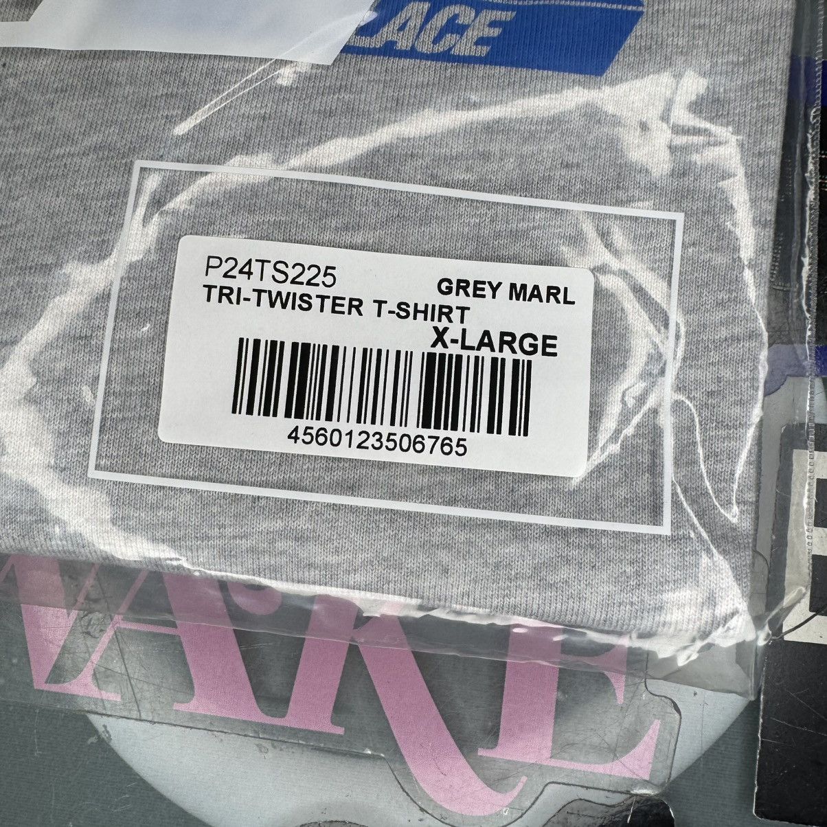 Palace Palace Tri-Twister Tee Grey Marl SS23 Sz XLarge Size US XL / EU 56 / 4 - 8 Thumbnail