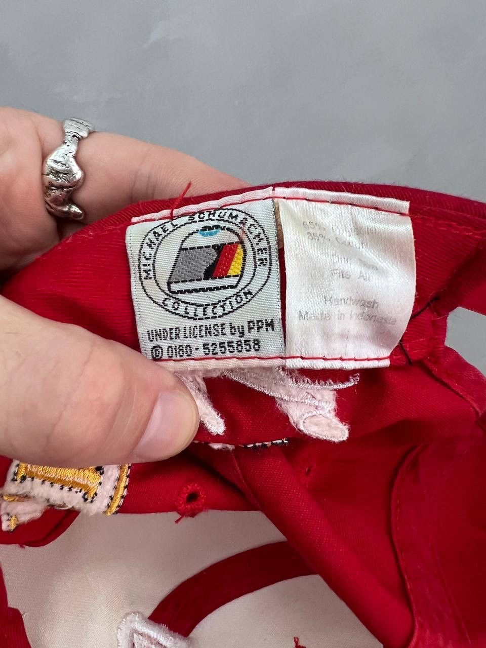 Ferrari × Vintage Vintage Michael Schumacher Ferrari Dekra cap Hat Size ONE SIZE - 7 Thumbnail