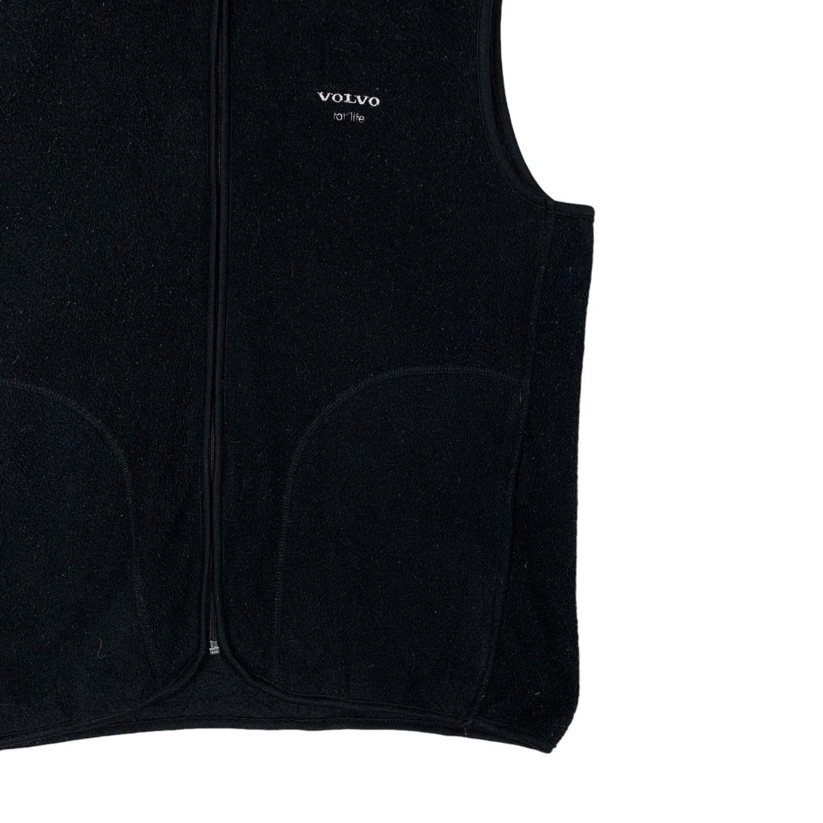 Vintage VOLVO Embroidery Small Logo Fleece Vest #1392-C63 Size US M / EU 48-50 / 2 - 4 Thumbnail