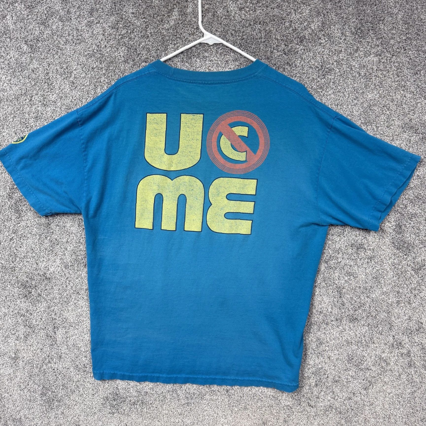 Vintage VINTAGE WWE John Cena T-Shirt Men XL Blue Hustle Loyalty Respect Wrestling Shirt Mens XL Blue Size US XL / EU 56 / 4 - 5 Thumbnail