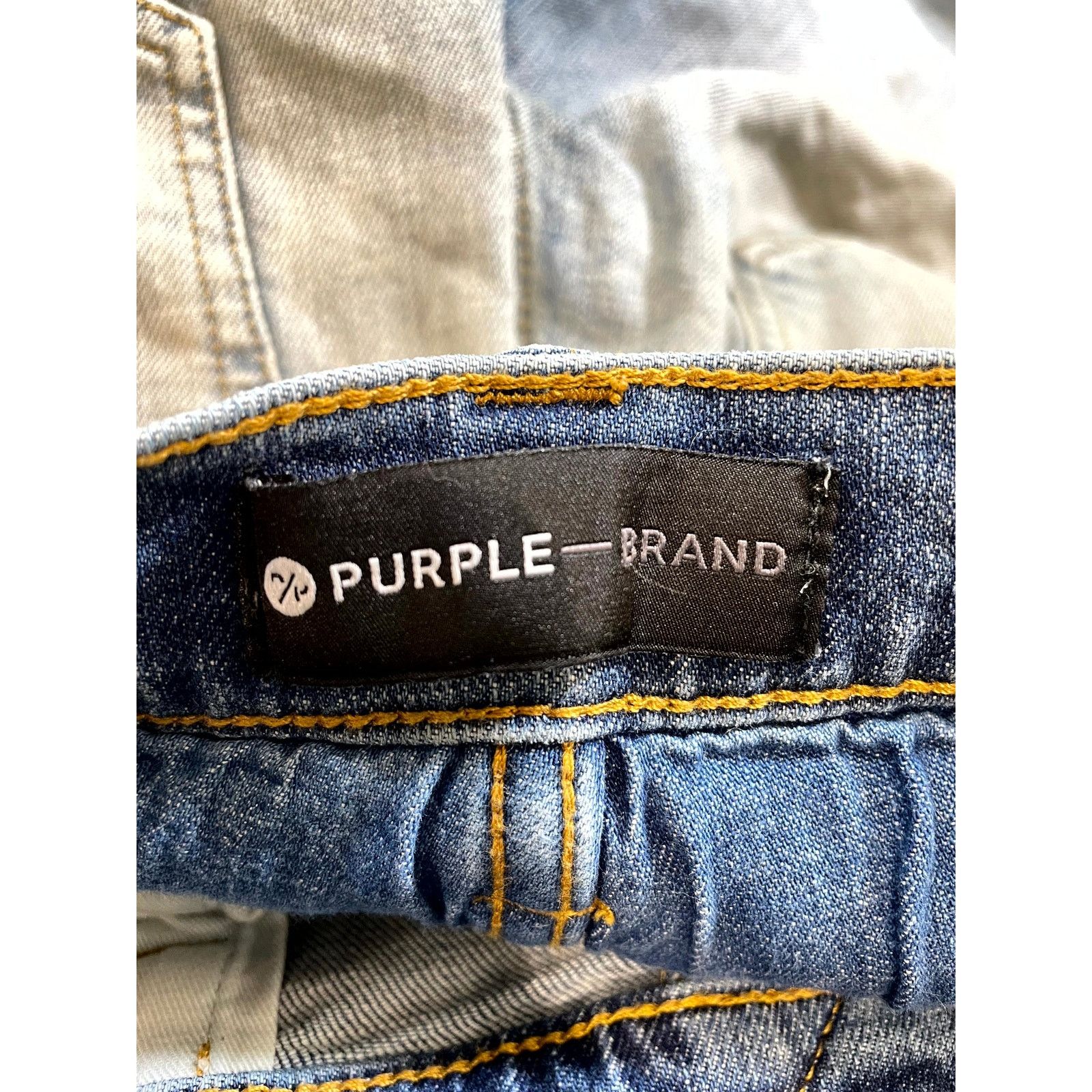 Purple Brand Purple Brand Light Wash Jeans Size US 33 - 3 Thumbnail