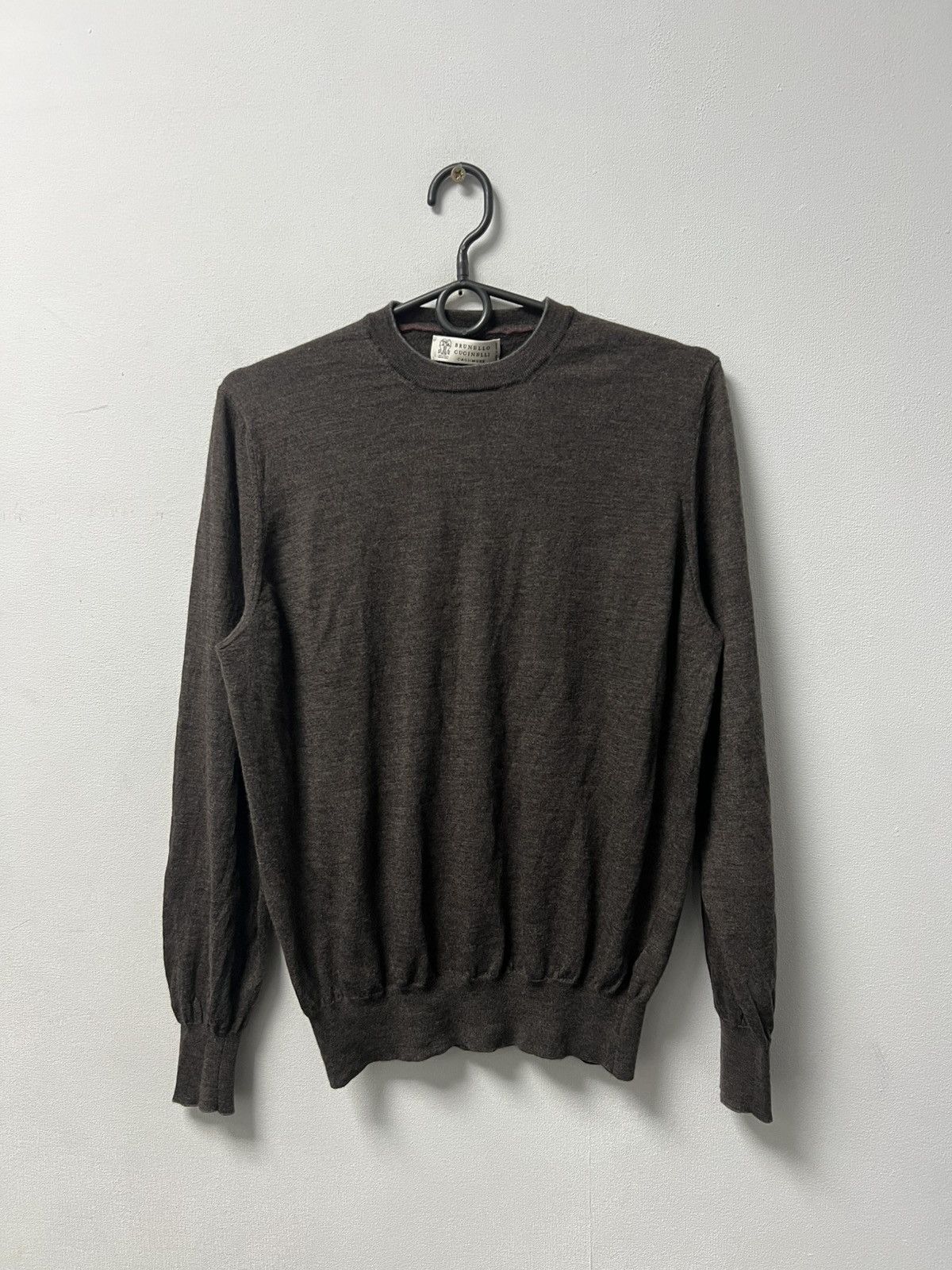 Brunello Cucinelli Mens Brunello Cucinelli Cashmere Sweater With Half Zip Size US M / EU 48-50 / 2 - 1 Thumbnail
