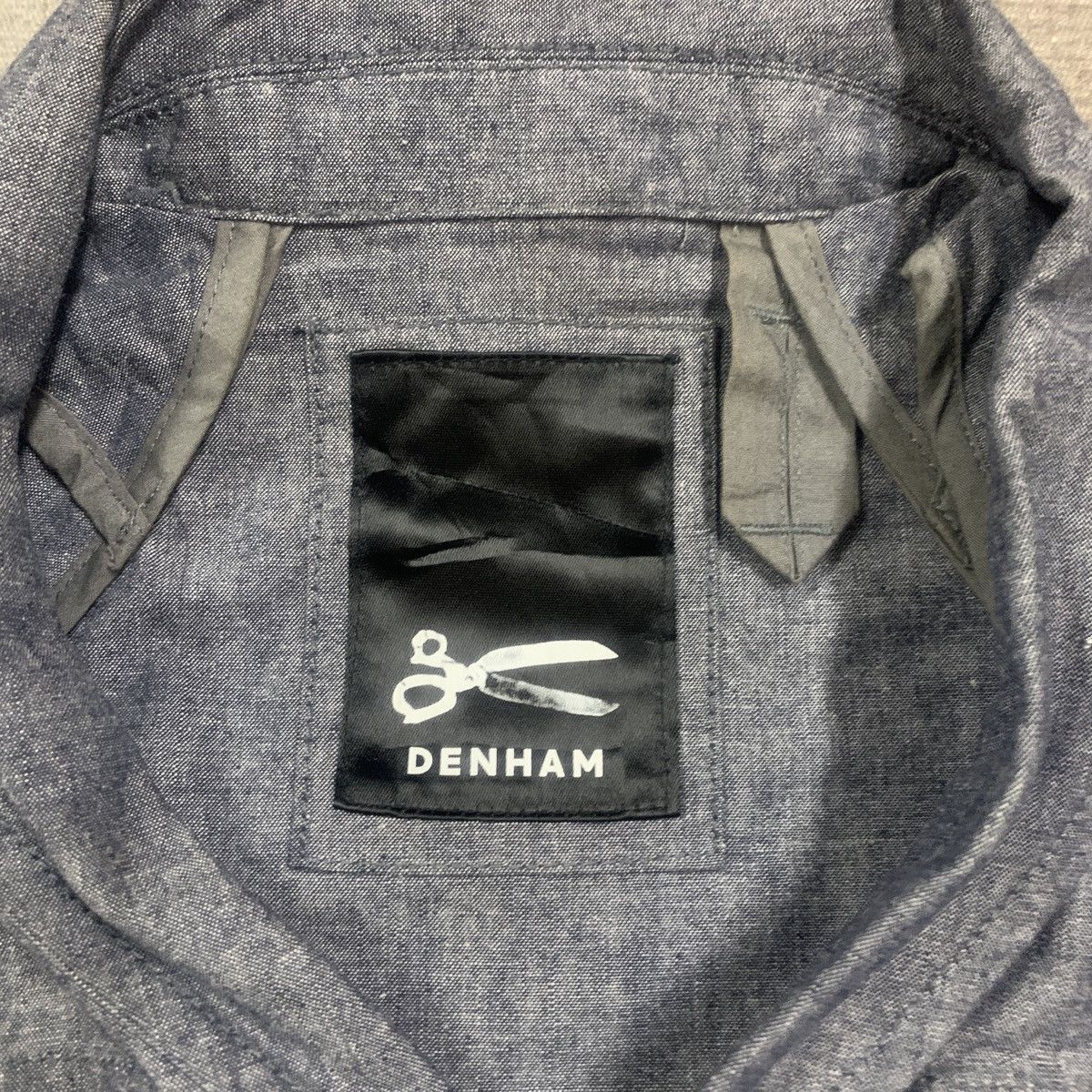 DENHAM Denham The Jeanmaker Zuckie C Shawl Collar Blouson Jacket Size US S / EU 44-46 / 1 - 8 Thumbnail