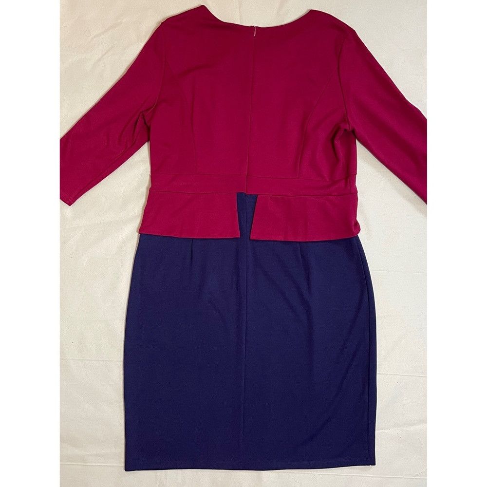 Other NWT New HOMEYEE Elegant Cut Out 3/4 Sleeve Business Pencil Size XXL / US 16-18 / IT 52-54 - 5 Thumbnail