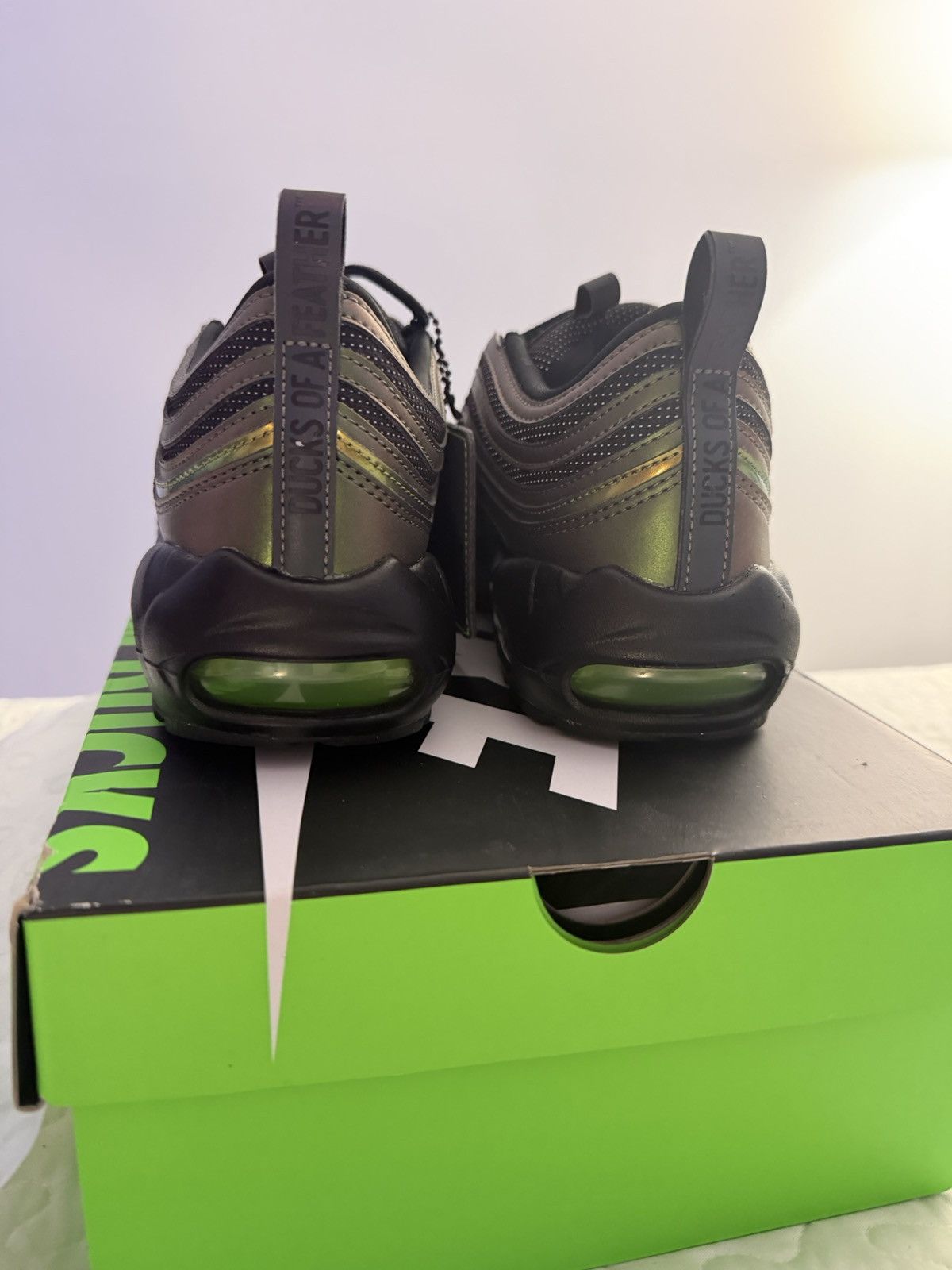 Nike Nike Air Max 95/97 'University of Oregon - Storm' PE Size US 9 / EU 42 - 3 Thumbnail
