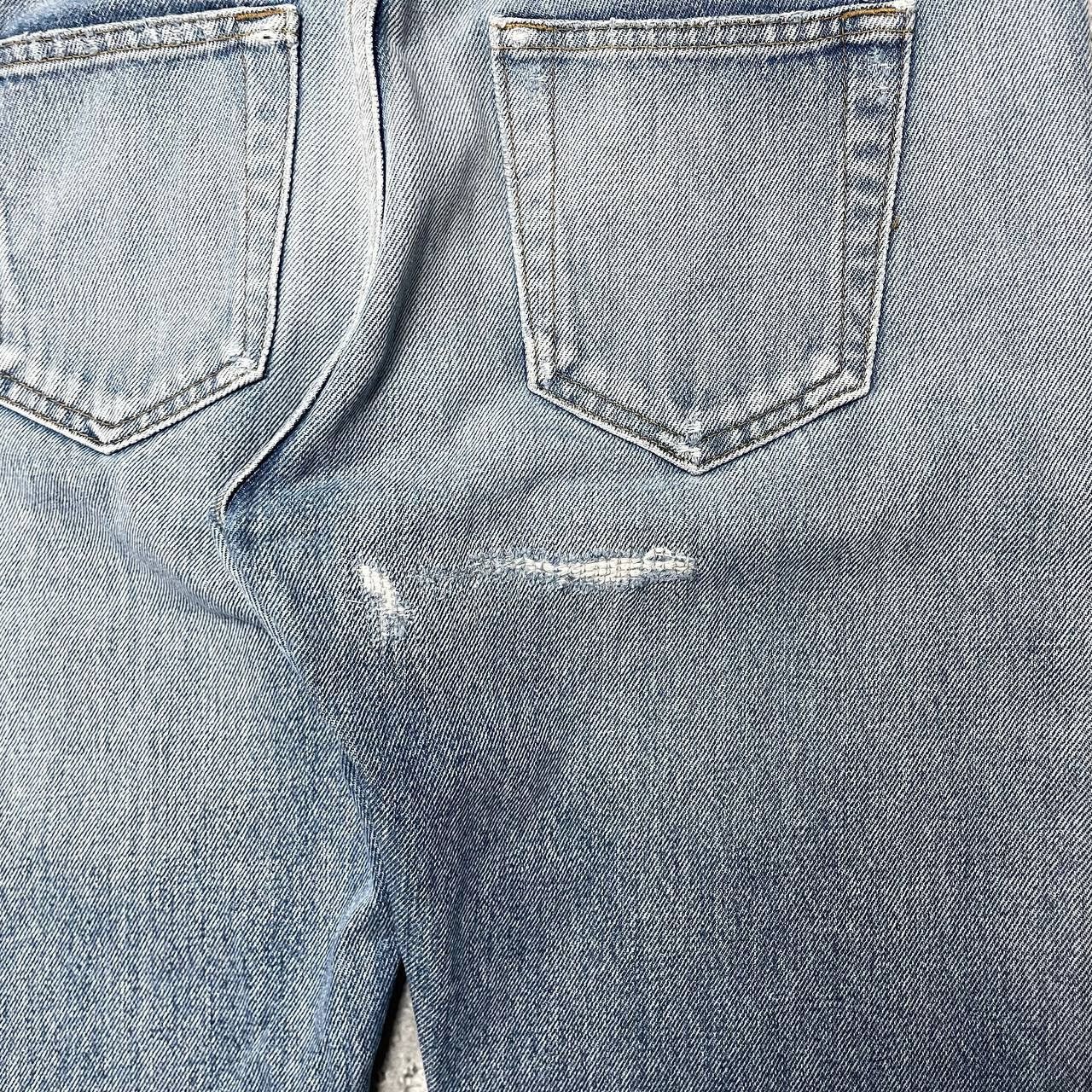 Saint Laurent Paris Saint Laurent D02 Washed Blue Distressed Jeans Skinny Fit Size US 30 / EU 46 - 21 Thumbnail