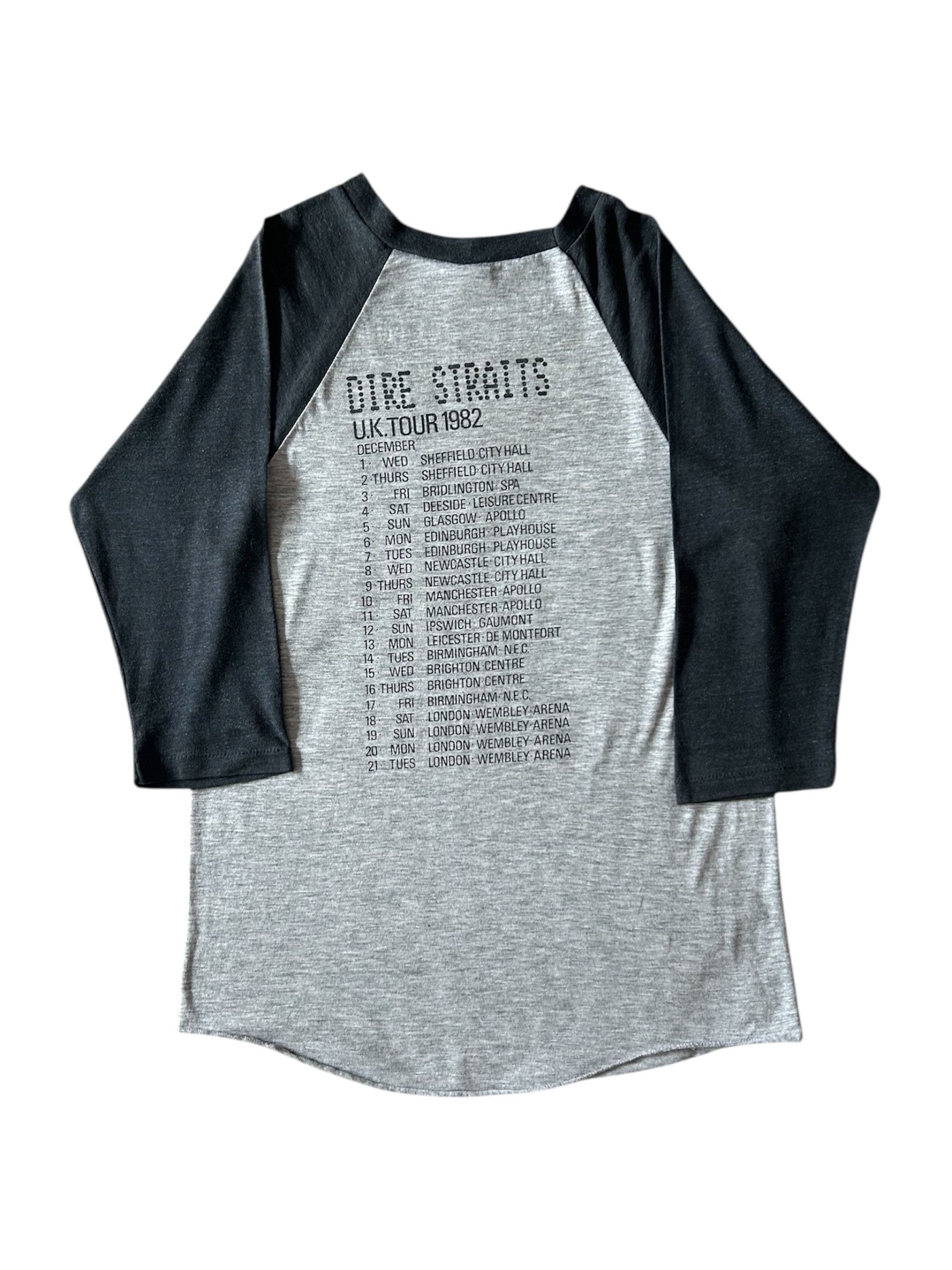 Other Dire Straits "Love Over Gold" UK Tour 1982 1Spruce Raglan Size US M / EU 48-50 / 2 - 1 Thumbnail