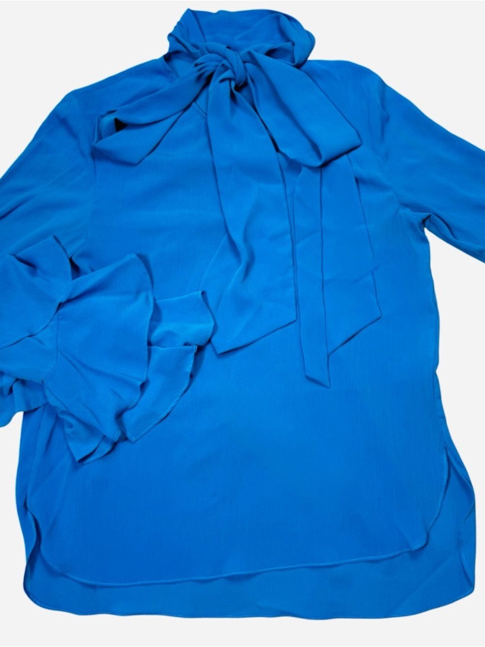 Prabal Gurung Prabal Gurung Blue Bell Sleeve Blouse Size 6 Size M / US 6-8 / IT 42-44 - 4 Thumbnail
