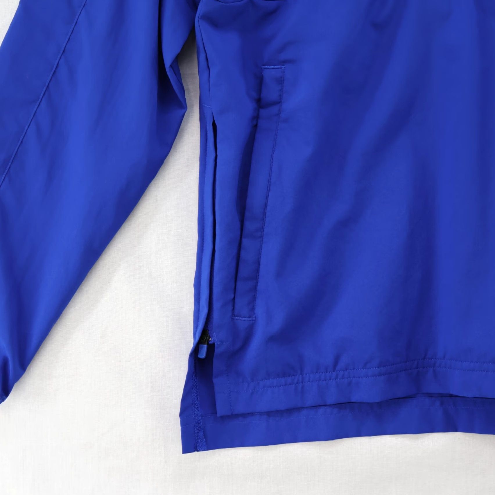 Adidas VINTAGE not applicable; adidas Primegreen Mens Coach Long Sleeve 1/4 Zip Jacket Pocket XS Royal Blue Size US XS / EU 42 / 0 - 3 Thumbnail