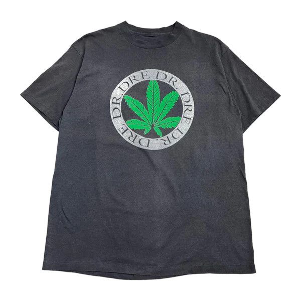 image of Vintage Dr. Dre Marijuana Tee Black, Men's (Size XL)