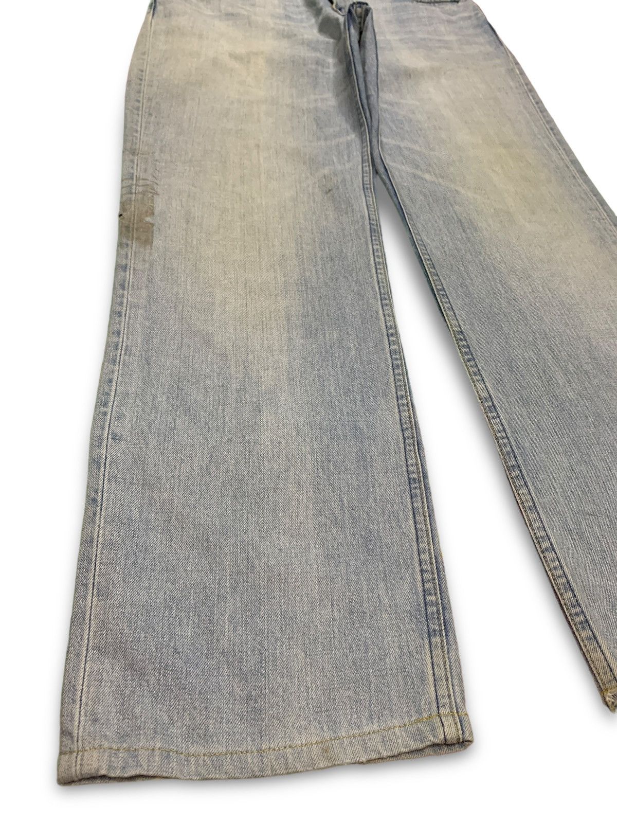 Levi's Vintage 90s Levis 502 Japan Light Wash Distress Baggy Jeans Size US 32 / EU 48 - 5 Thumbnail