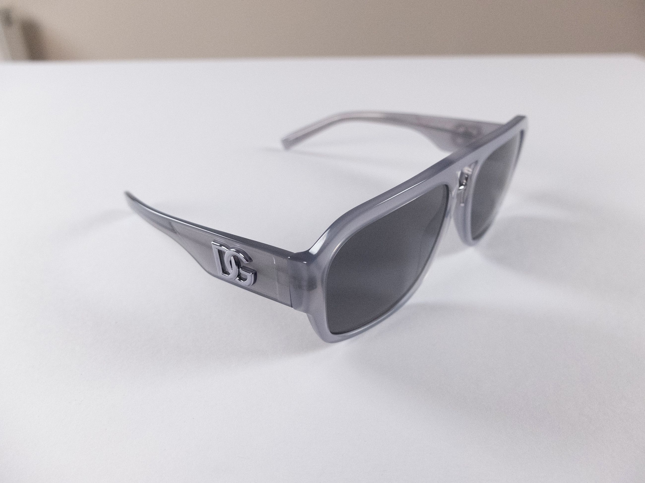 Dolce & Gabbana DOLCE & GABBANA opal gray clear aviator sunglasses Size ONE SIZE - 5 Thumbnail